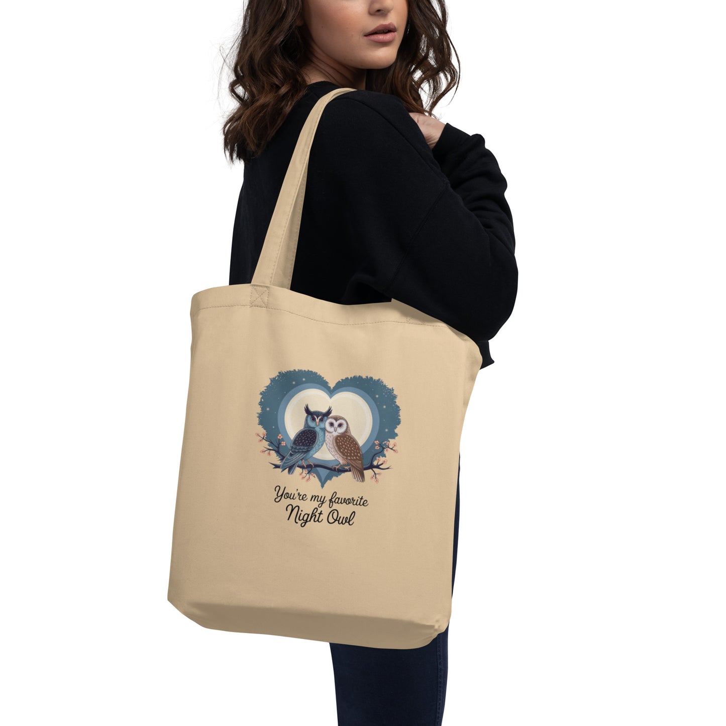 Owl-Themed Eco Tote Bag | Sustainable, Stylish, and Practical Dudeily