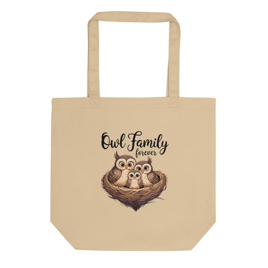 Owl-Themed Eco Tote Bag | Stylish and Practical Dudeily