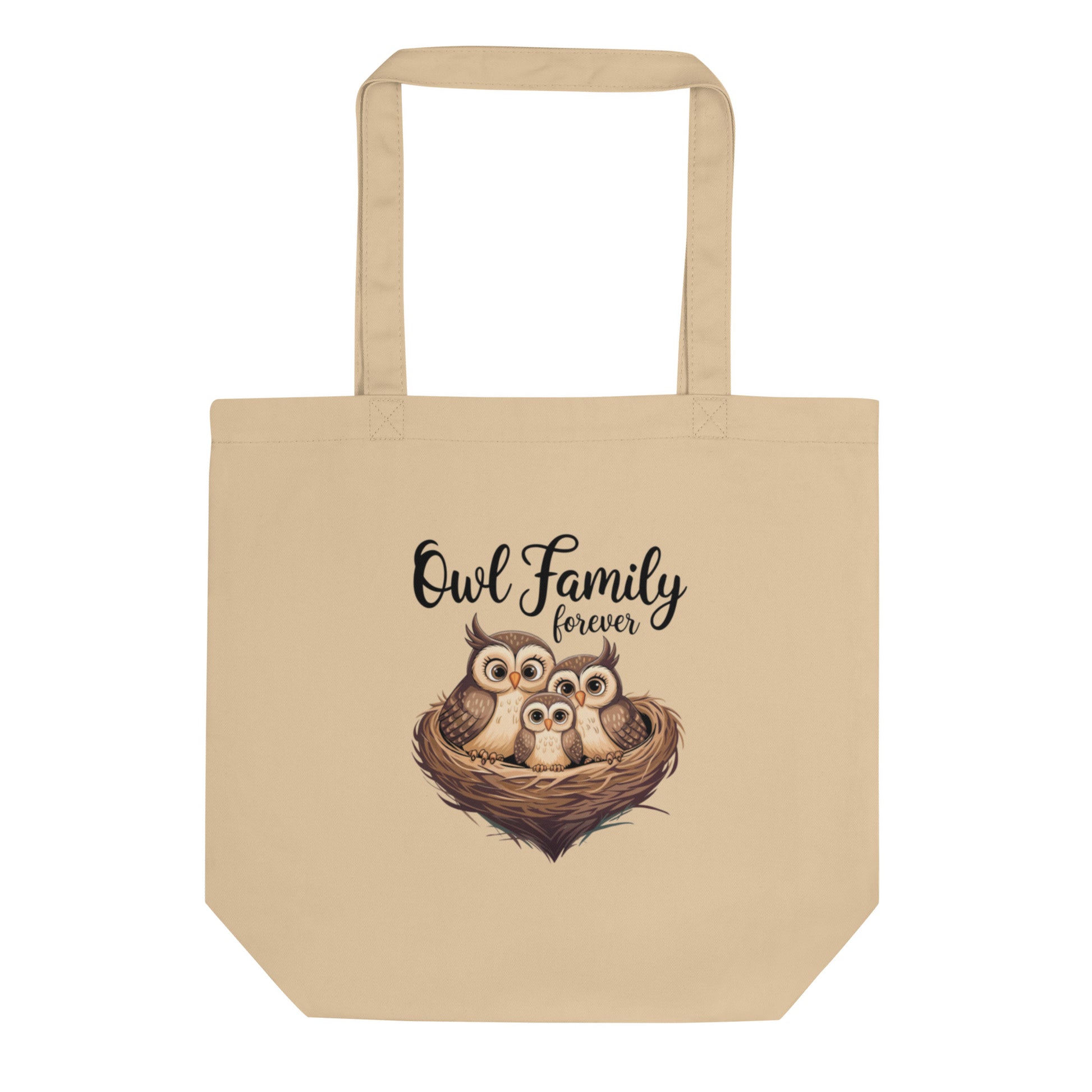 Owl-Themed Eco Tote Bag | Stylish Reusable Bag Dudeily