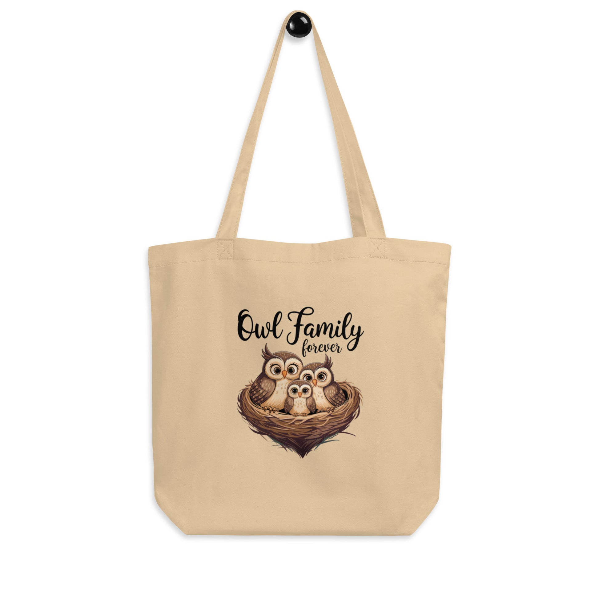 Owl-Themed Eco Tote Bag | Stylish Reusable Bag Dudeily