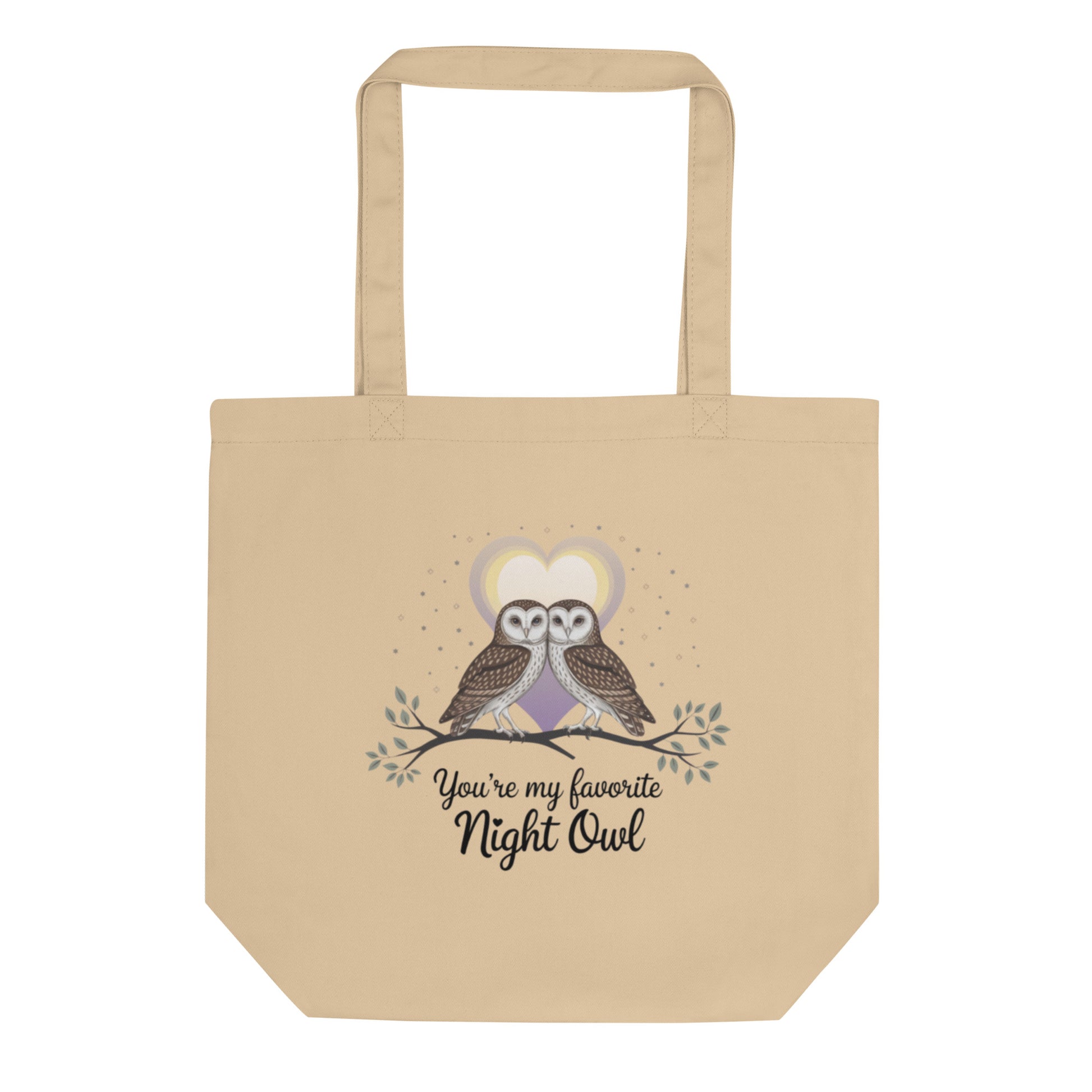 Owl-Themed Eco Tote Bag | Stylish Reusable Bag Dudeily