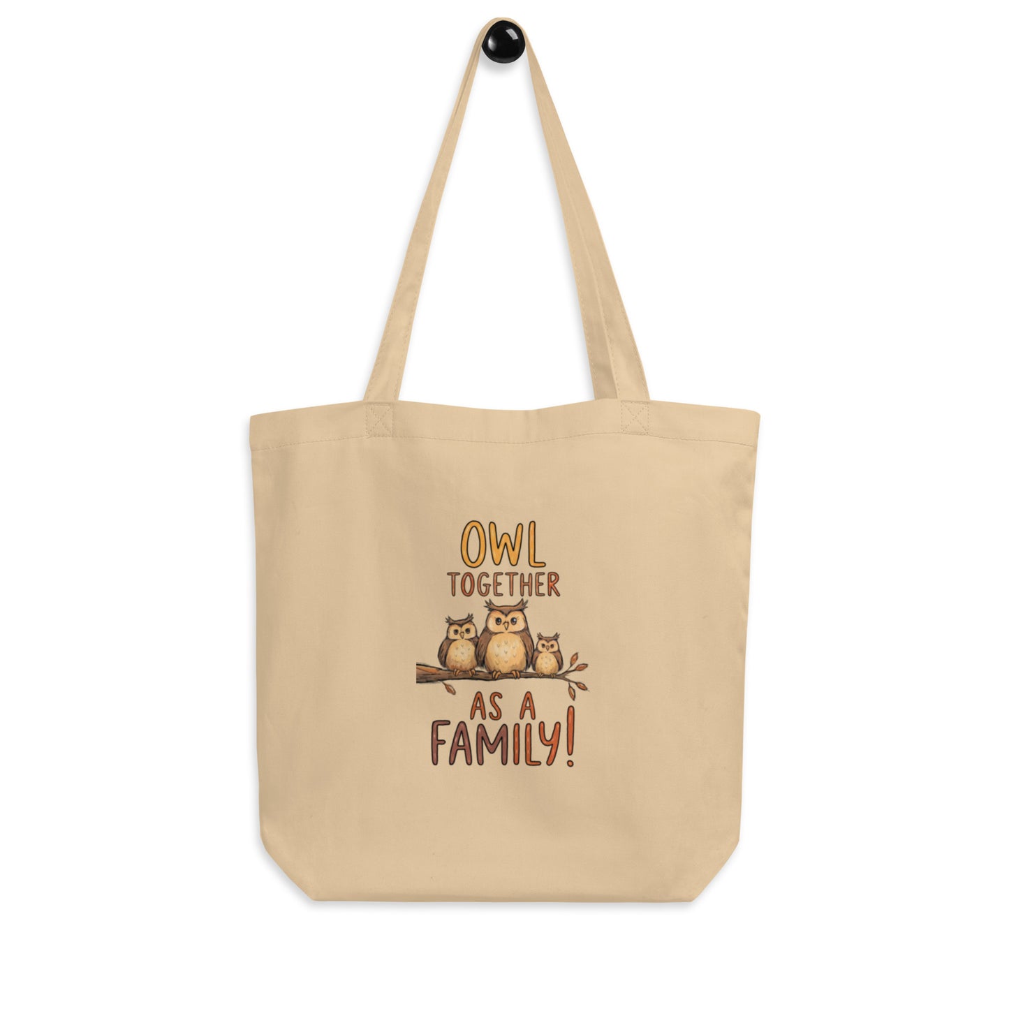OwlNest Eco Tote Bag – Carry Wisdom, Live Sustainably Dudeily