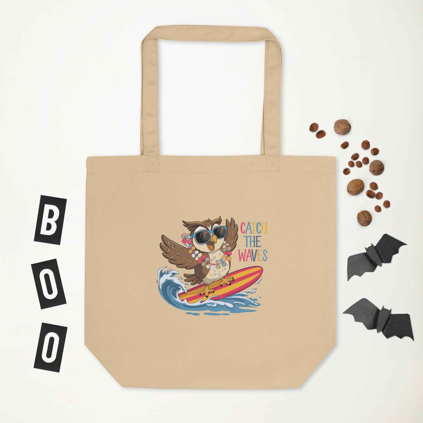 Eco Tote Bag - Owl Themed Sustainable for Stylish Everyday Needs Dudeily