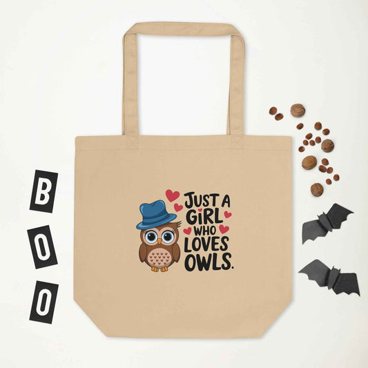 Eco Tote Bag: Owl Themed Sustainable, Stylish, and Perfect for Everyday Use Dudeily