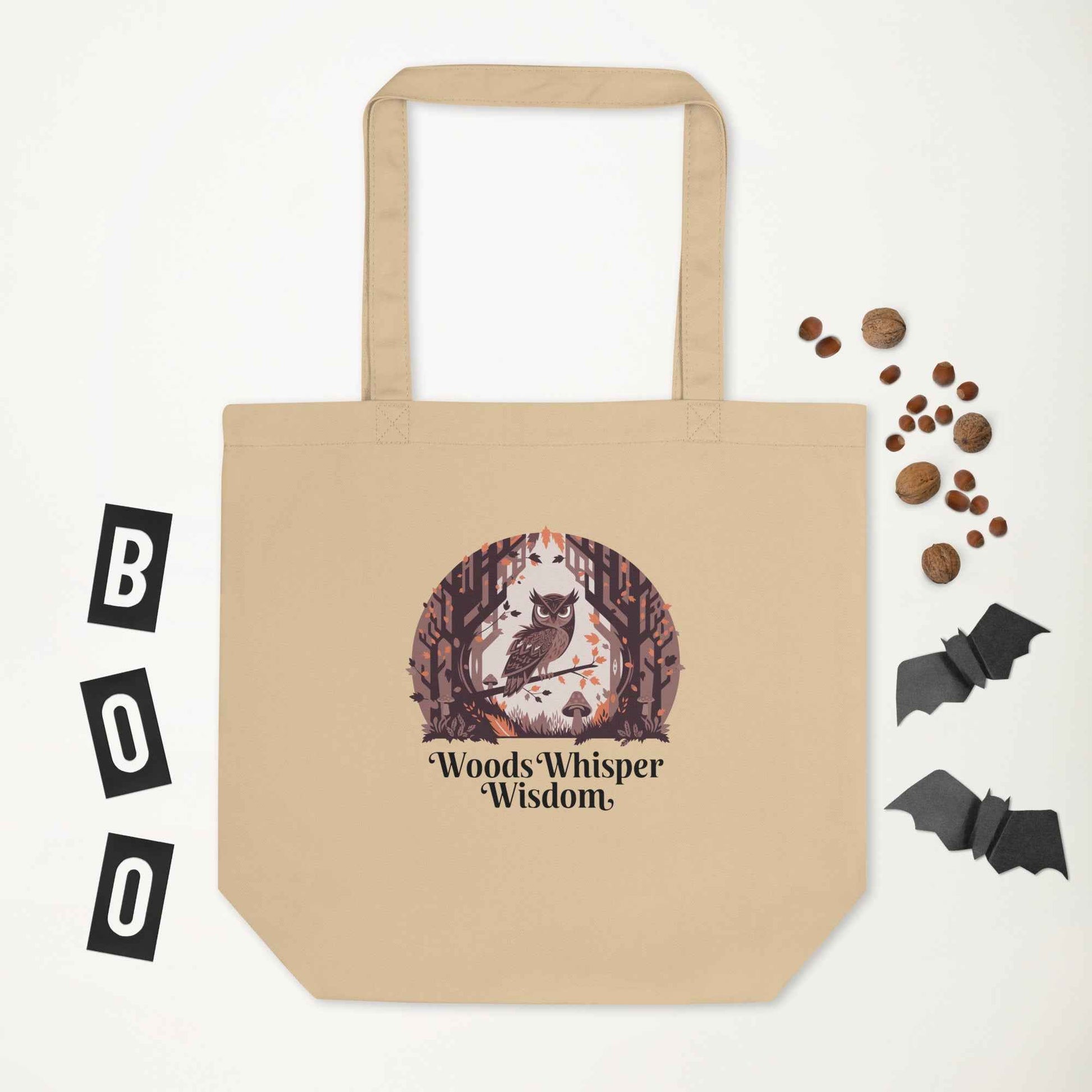 Eco Tote Bag: Owl Themed Sustainable, Stylish, and Ready for Any Adventure Dudeily