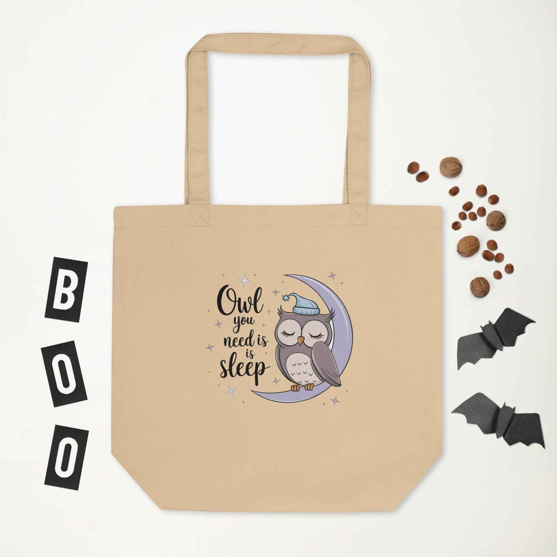 Eco Tote Bag: Owl Themed Sustainable, Stylish, and Ready for Any Adventure Dudeily
