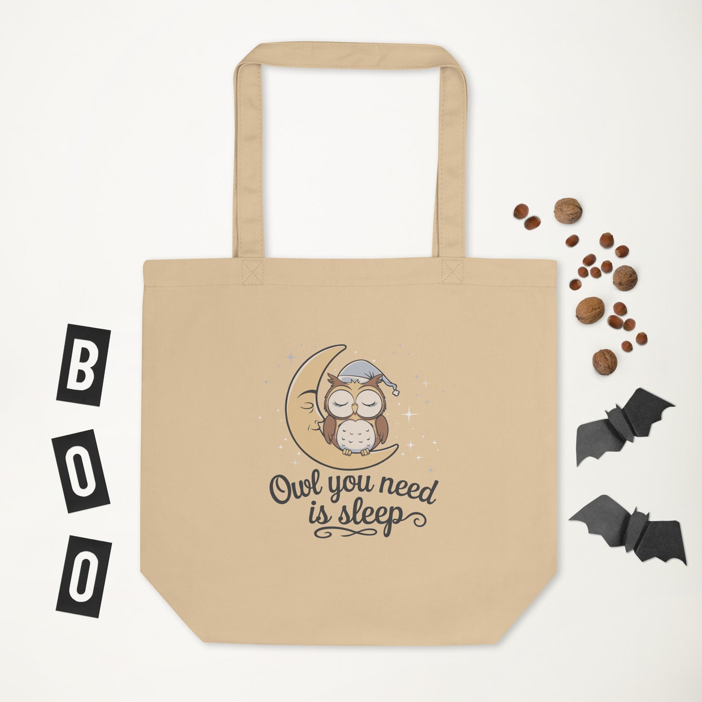 Eco Tote Bag: Owl Themed Sustainable, Stylish, and Ready for Any Adventure Dudeily