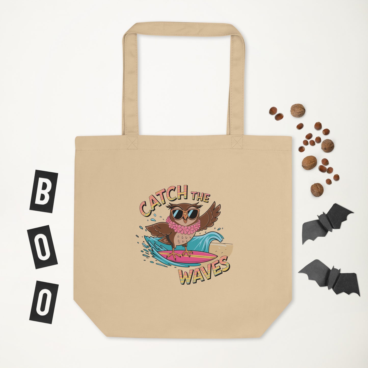 Eco Tote Bag: Owl Themed Sustainable, Versatile, and Stylish for Every Day Dudeily
