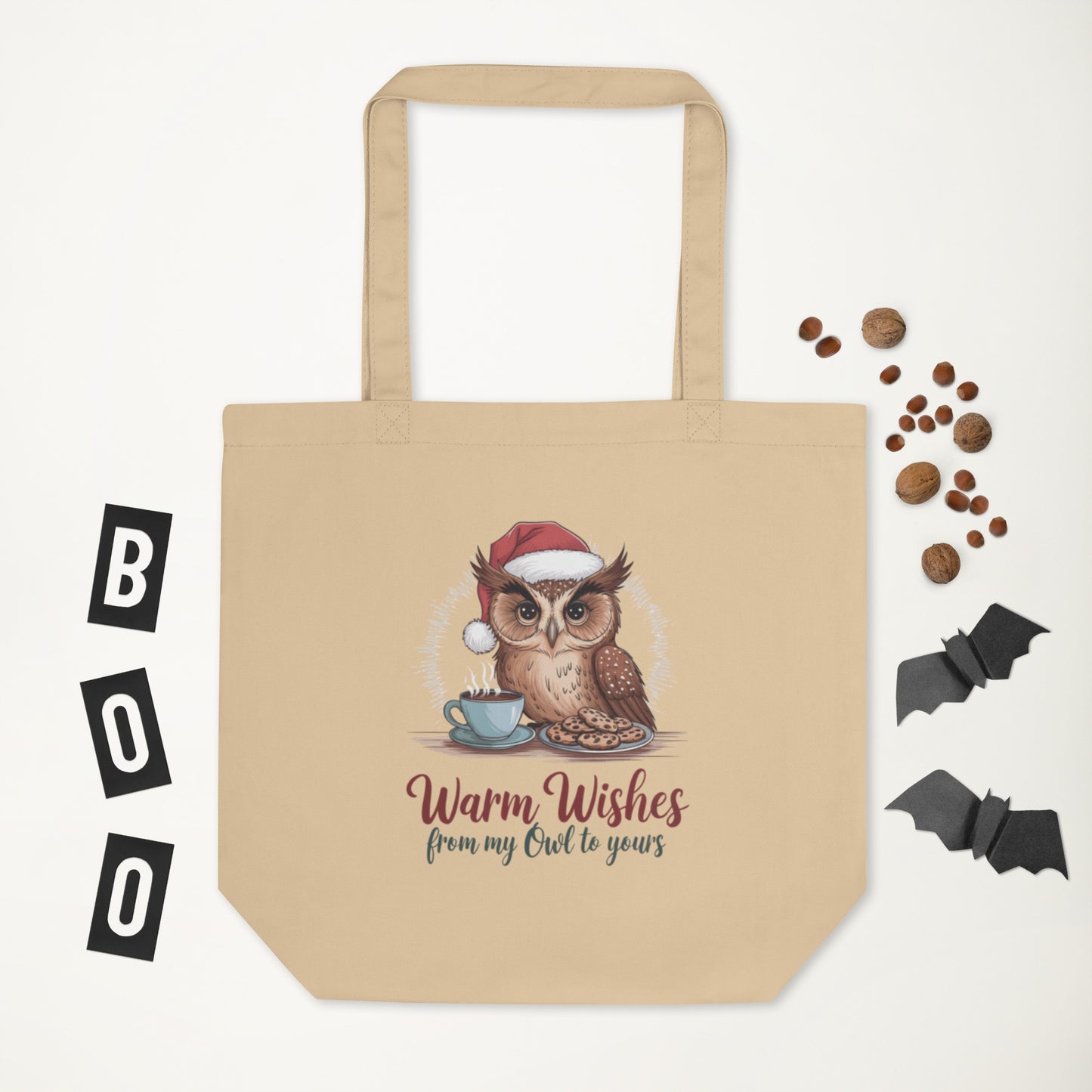 Eco Tote Bag: Owl Themed Sustainable, Versatile, and Stylish for Every Day Dudeily