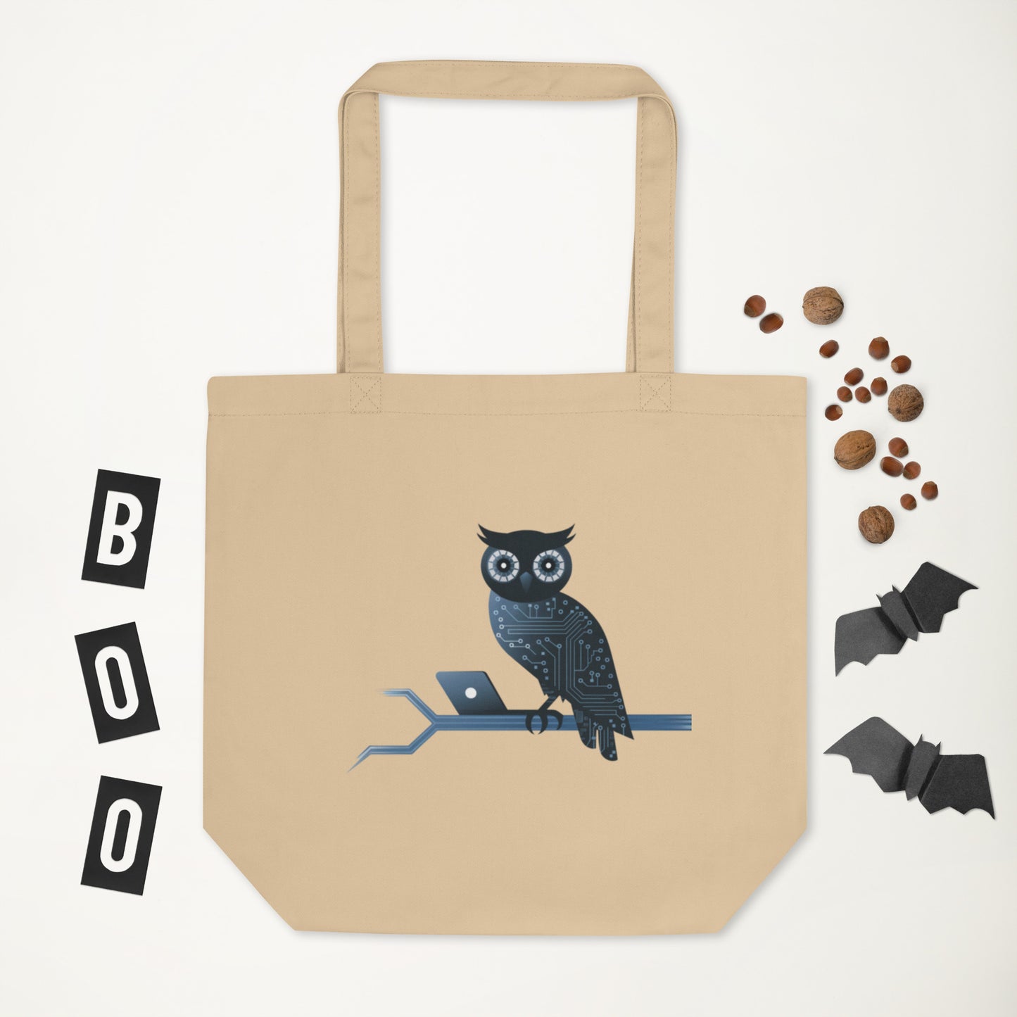 Eco Tote Bag: Sustainable and Stylish for Owl Lovers Dudeily