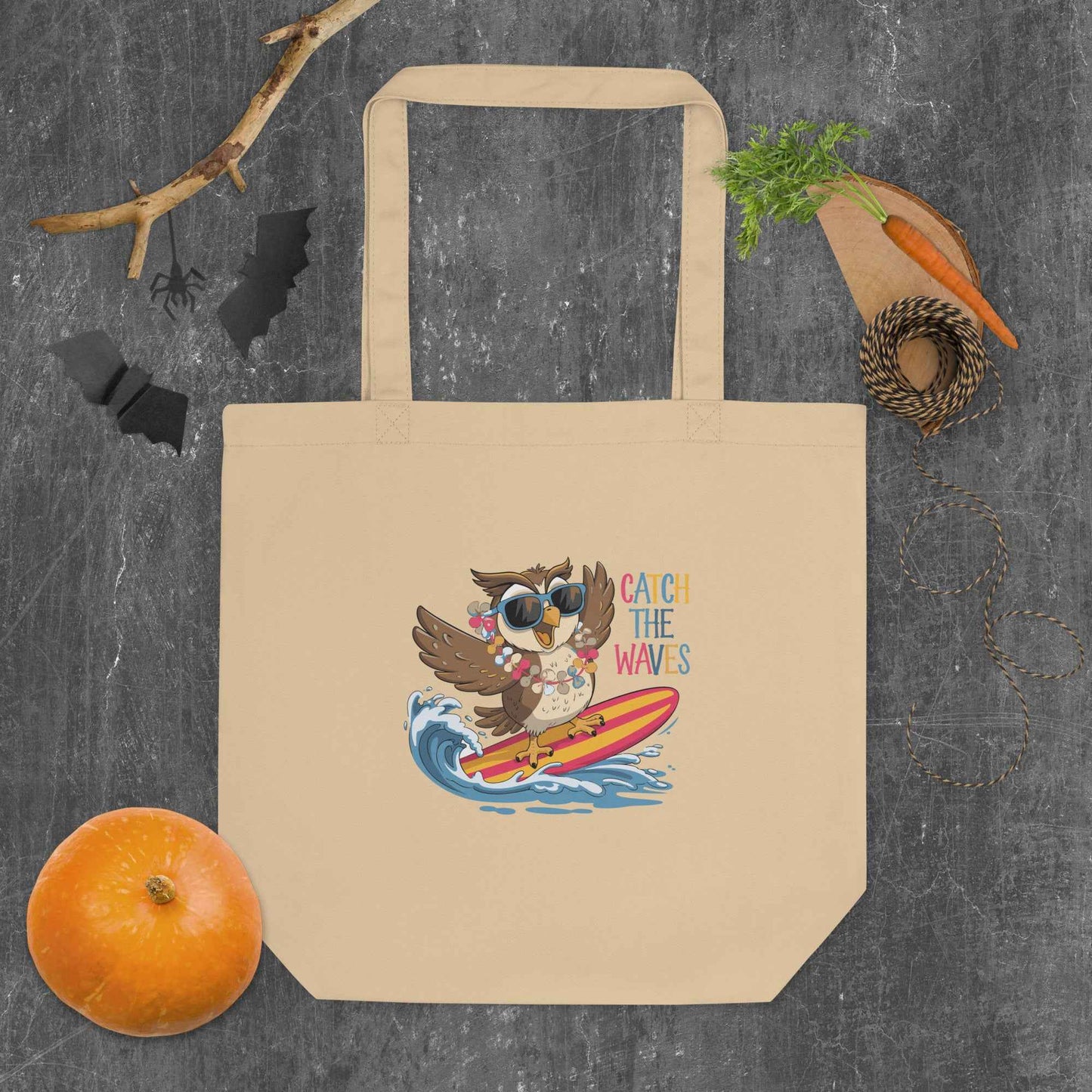 Eco Tote Bag - Owl Themed Sustainable for Stylish Everyday Needs Dudeily