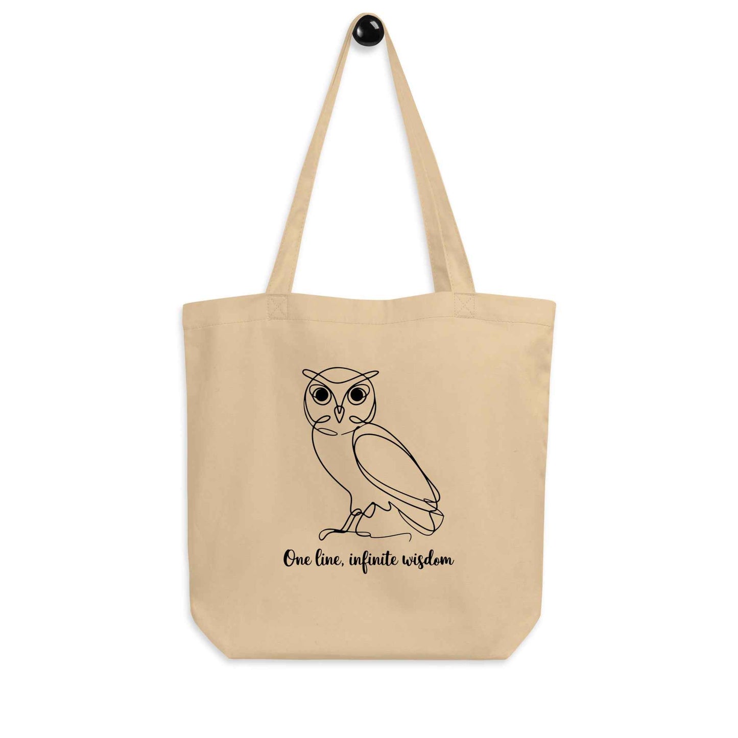 Eco Tote Bag: Sustainable Fashion with Owl Theme for Stylish Living Default Title Dudeily