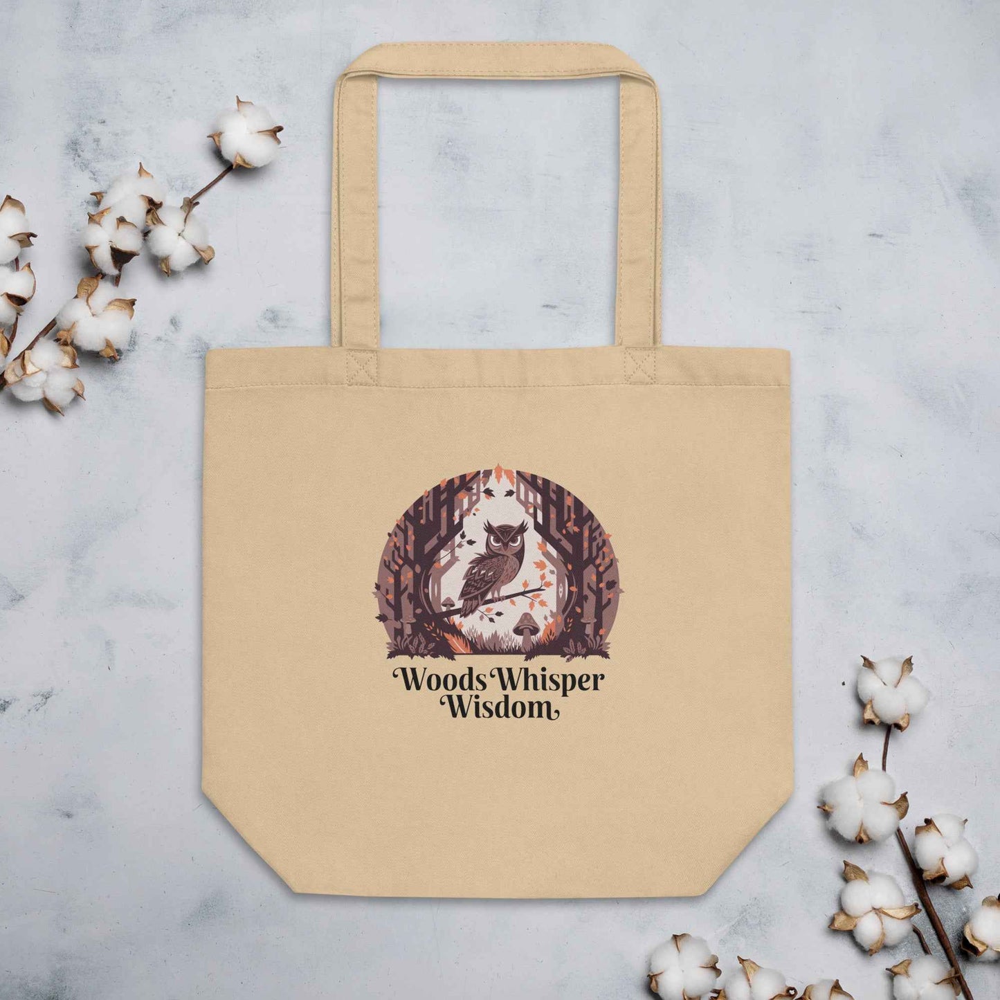 Eco Tote Bag: Owl Themed Sustainable, Stylish, and Ready for Any Adventure Dudeily