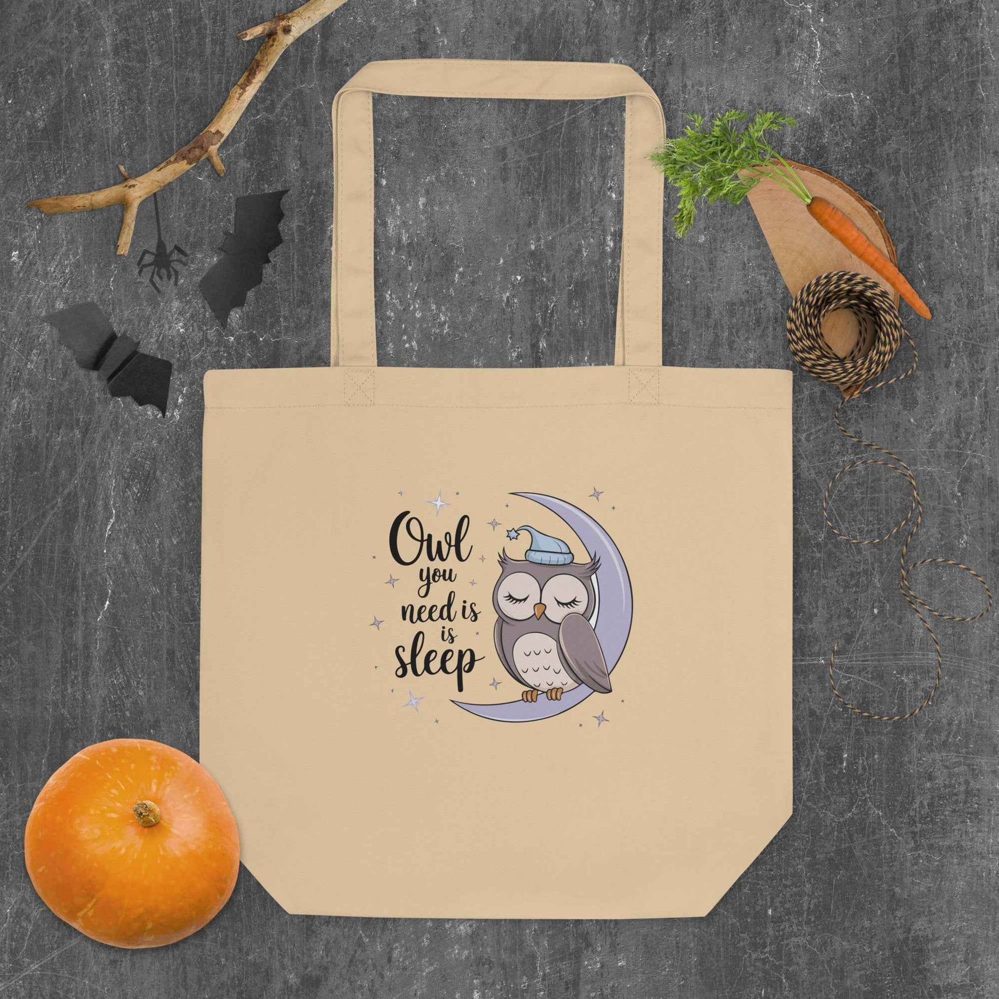 Eco Tote Bag: Owl Themed Sustainable, Stylish, and Ready for Any Adventure Dudeily