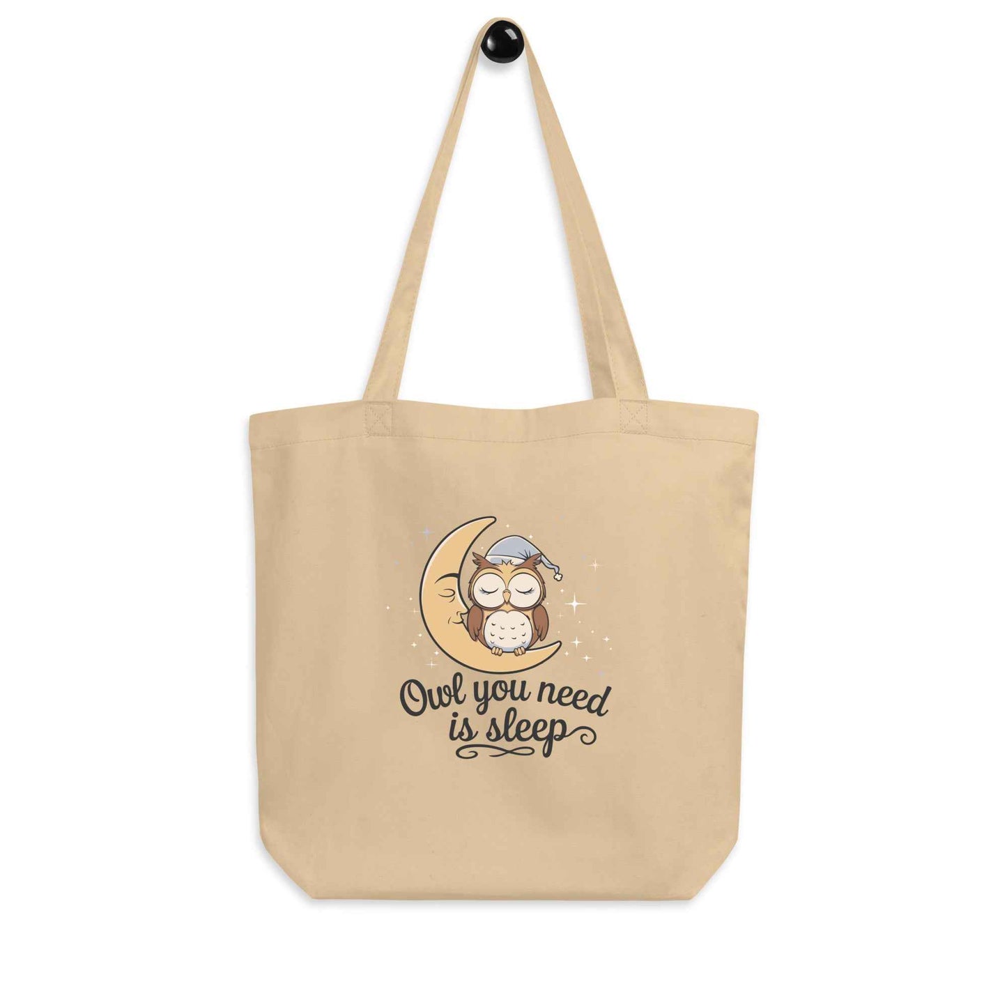Eco Tote Bag: Owl Themed Sustainable, Stylish, and Ready for Any Adventure Oyster Dudeily