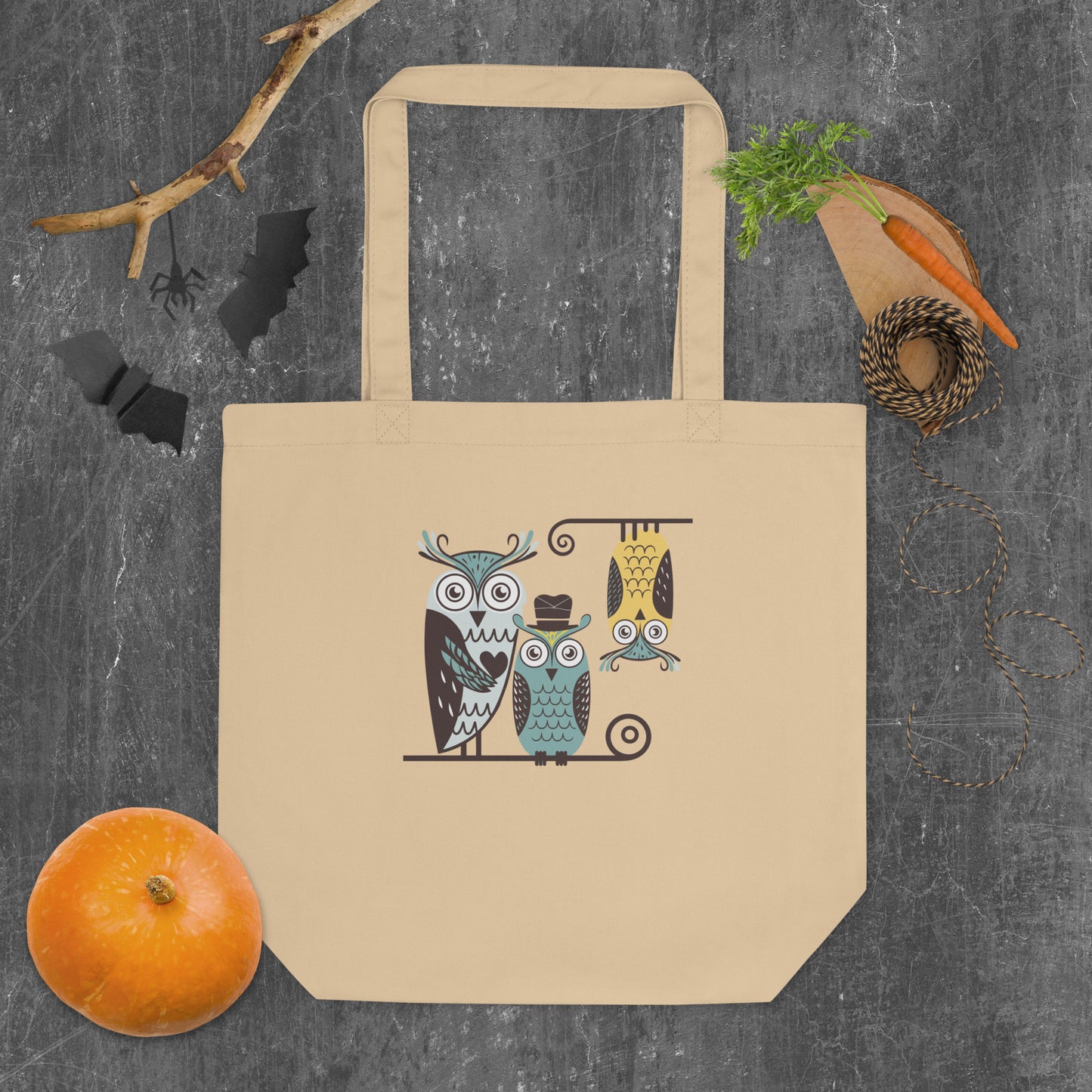 Eco Tote Bag: Owl Themed Sustainable, Stylish, and Ready for Any Adventure Dudeily