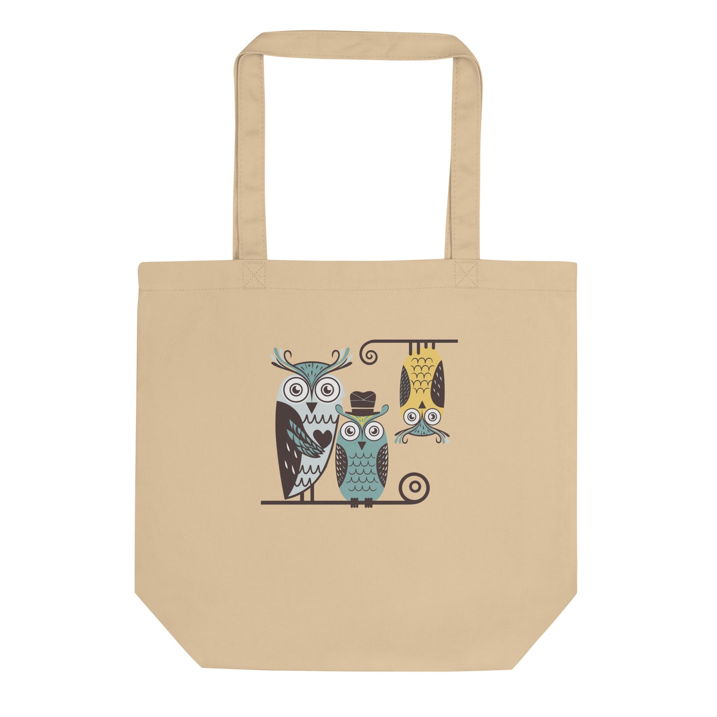 Eco Tote Bag: Owl Themed Sustainable, Stylish, and Ready for Any Adventure Dudeily