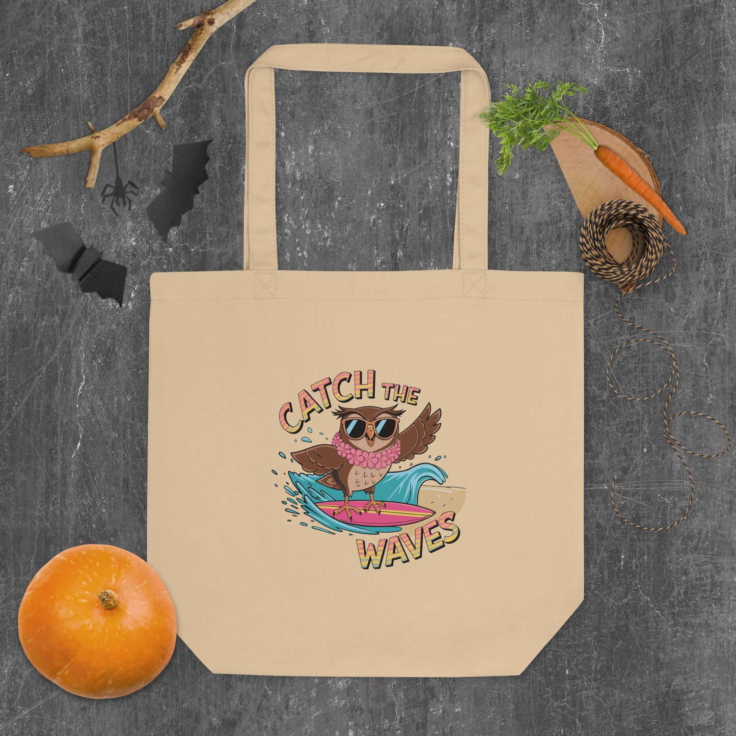 Eco Tote Bag: Owl Themed Sustainable, Versatile, and Stylish for Every Day Dudeily