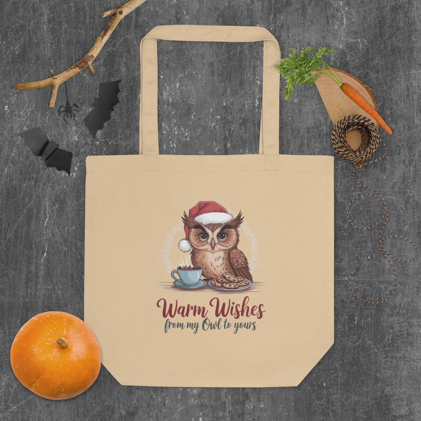 Eco Tote Bag: Owl Themed Sustainable, Versatile, and Stylish for Every Day Dudeily