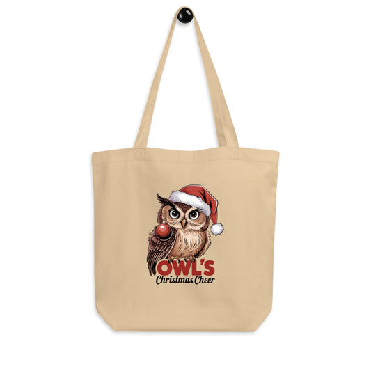 Eco Tote Bag: Owl Themed Sustainable fashion & accessories Fashion for Everyday Use Oyster Dudeily