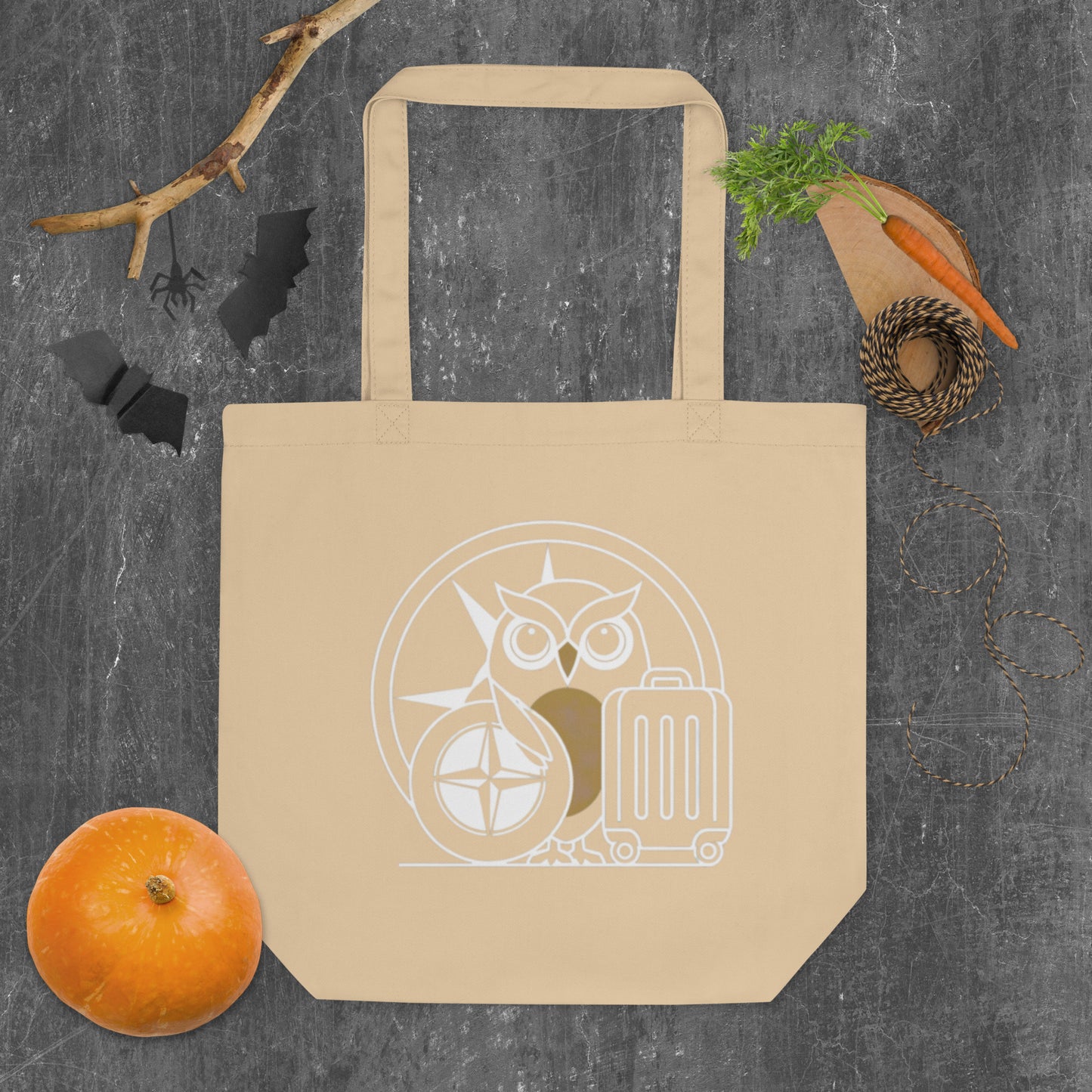 Eco Tote Bag: Sustainable and Stylish for Owl Lovers Dudeily