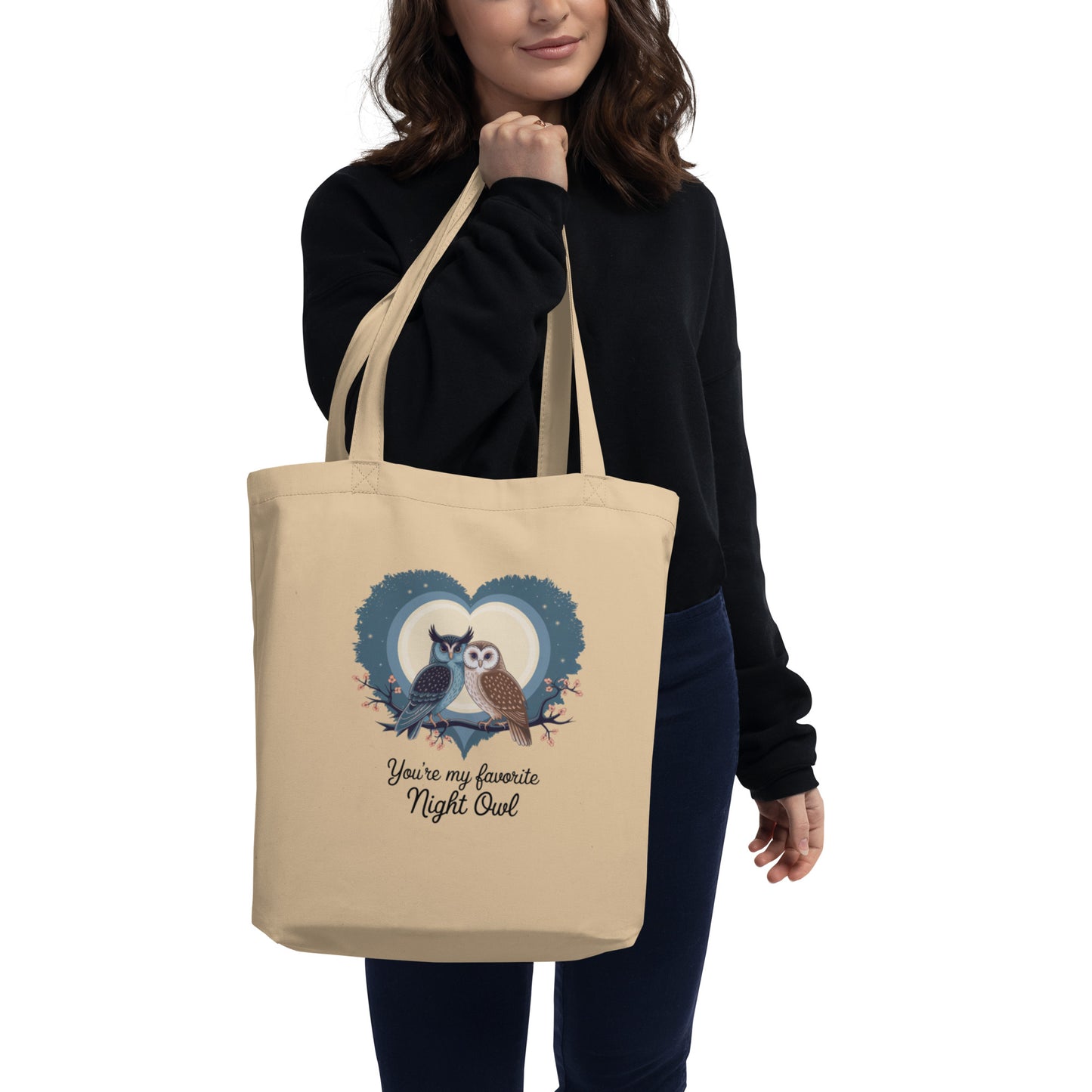 Owl-Themed Eco Tote Bag | Sustainable, Stylish, and Practical Dudeily