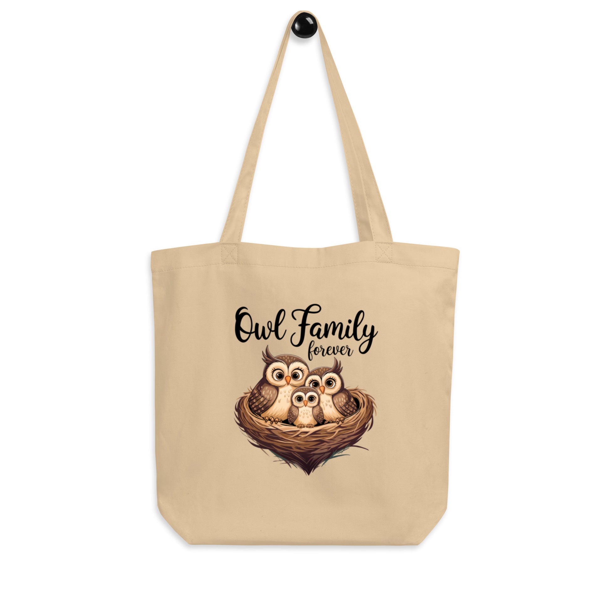 Owl-Themed Eco Tote Bag | Stylish Reusable Bag Default Title Dudeily