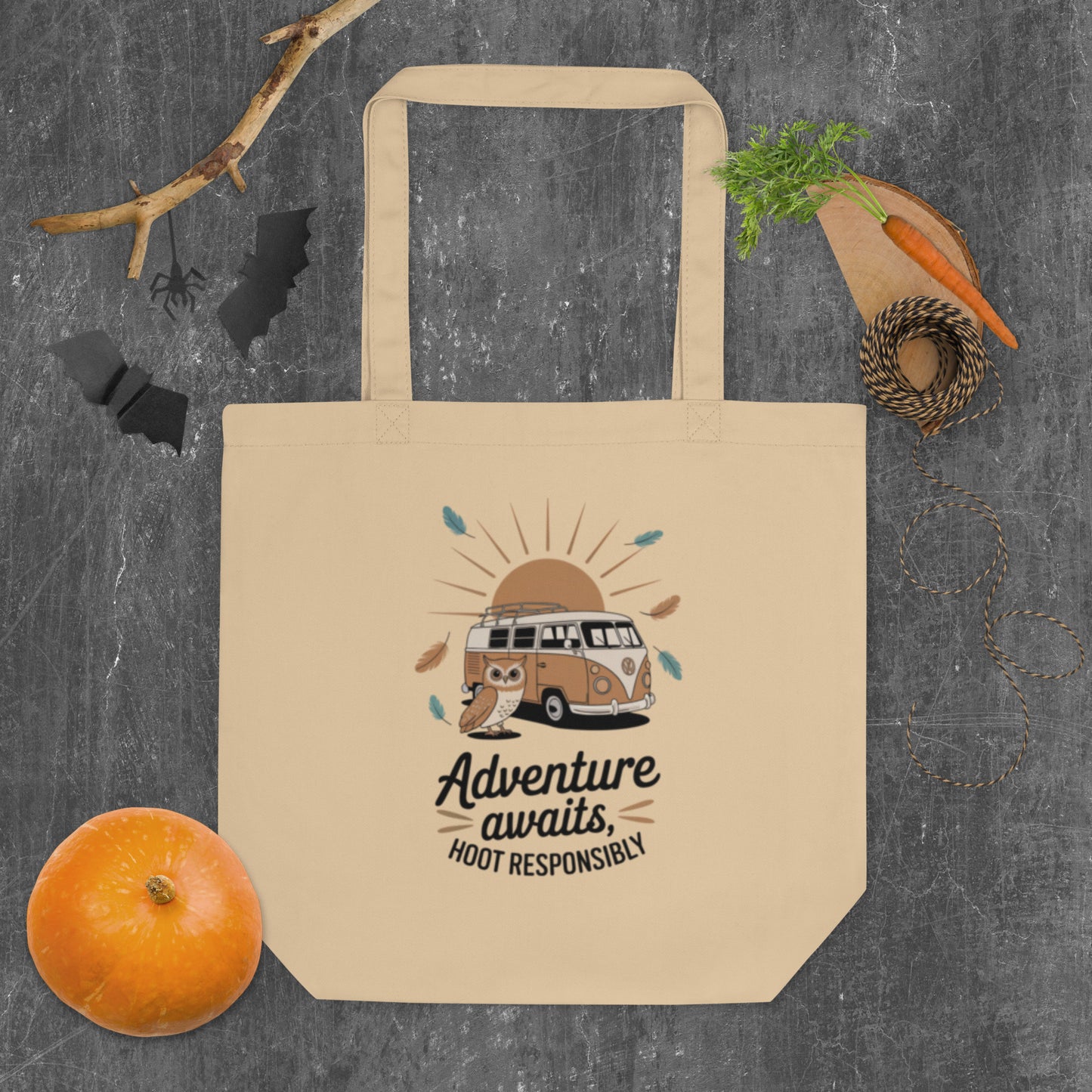 Owl Eco Tote Bag- for Sustainable Fashion Dudeily