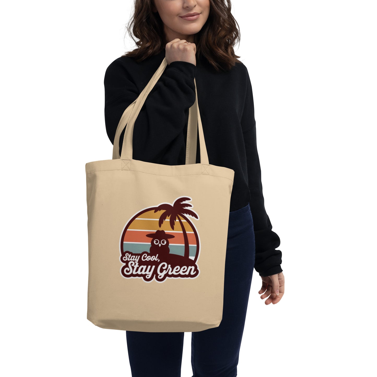 Eco Tote Bag – Sustainable & Stylish for owl Lover Dudeily