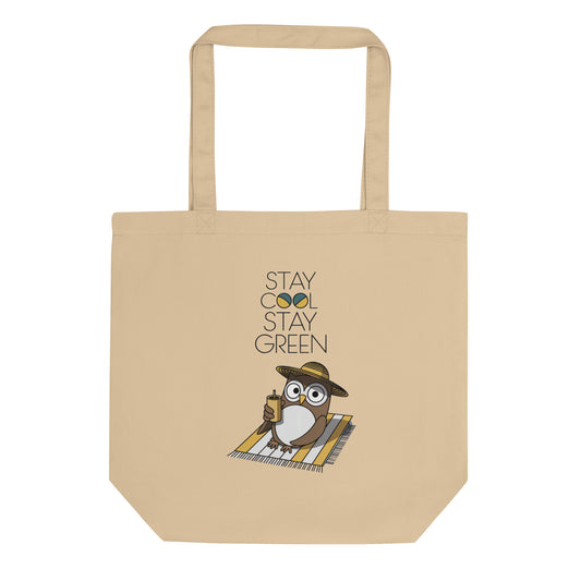 Eco Tote Bag | Owl Themed Sustainable & Reusable for Every Day Dudeily