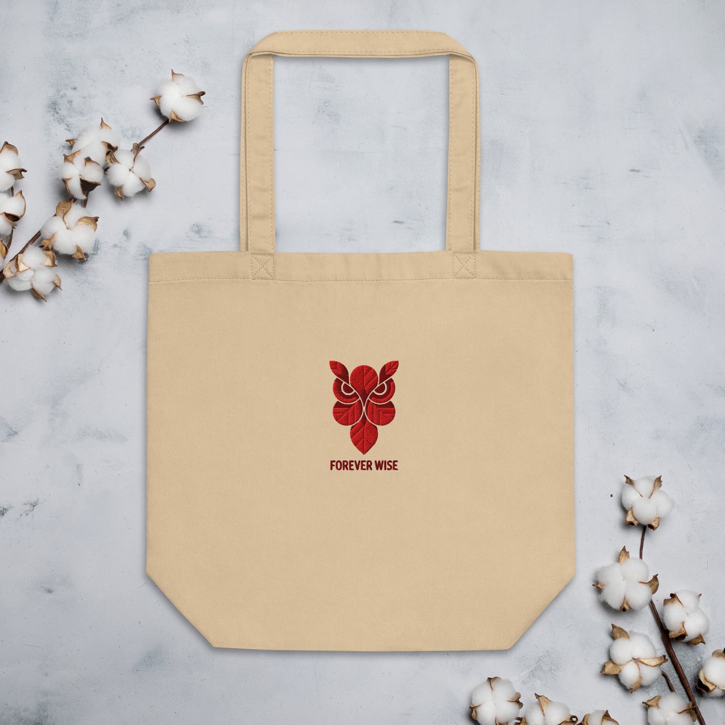 Owl Eco Tote Bag: 'Forever Wise' in Fall | Sustainable Fashion USA Dudeily