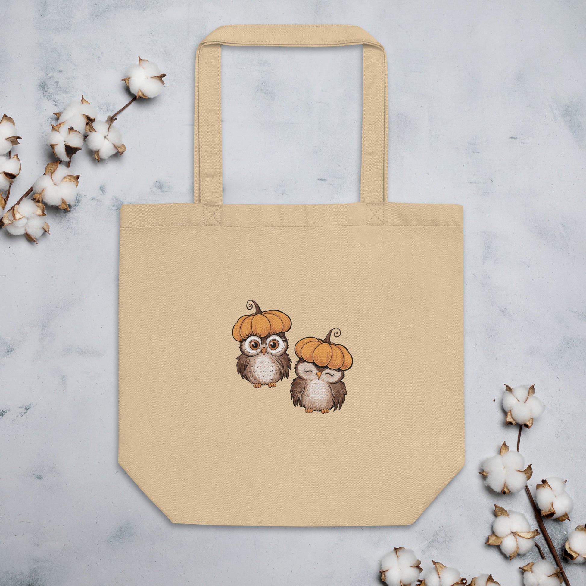 Eco Tote Bag: Halloween Owl Sustainable & Eco-Friendly Style USA Dudeily