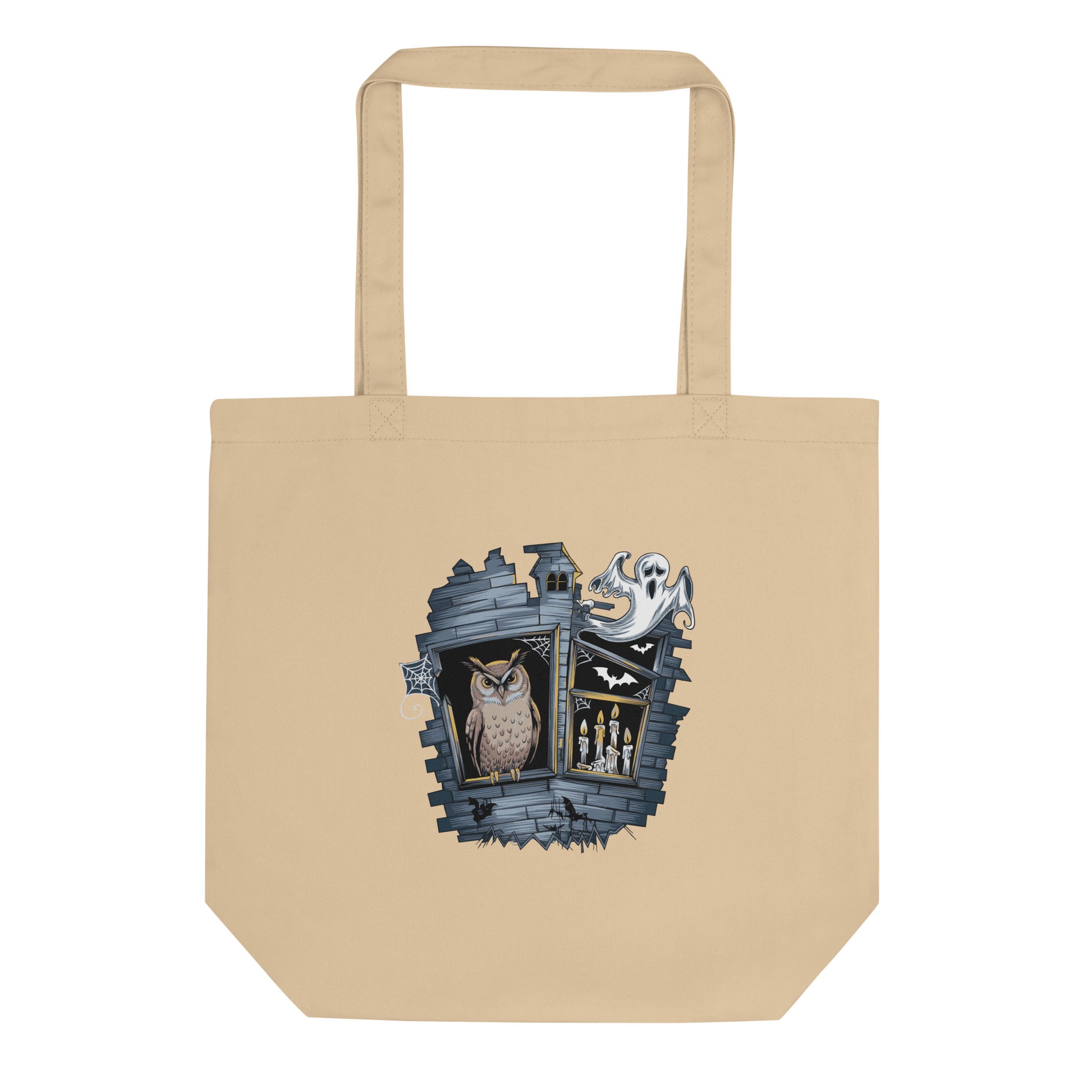 Eco Tote Bag: Halloween Owl Sustainable & Eco-Friendly Style USA Dudeily