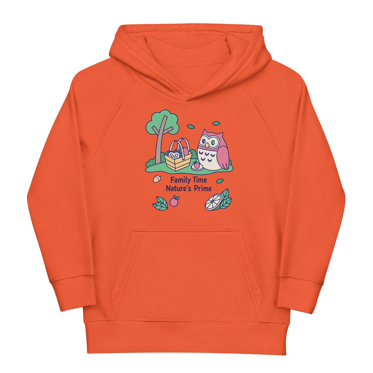 Kids Eco Hoodie – Little OwlHug Sustainable Fashion for Family Day Fun Dudeily