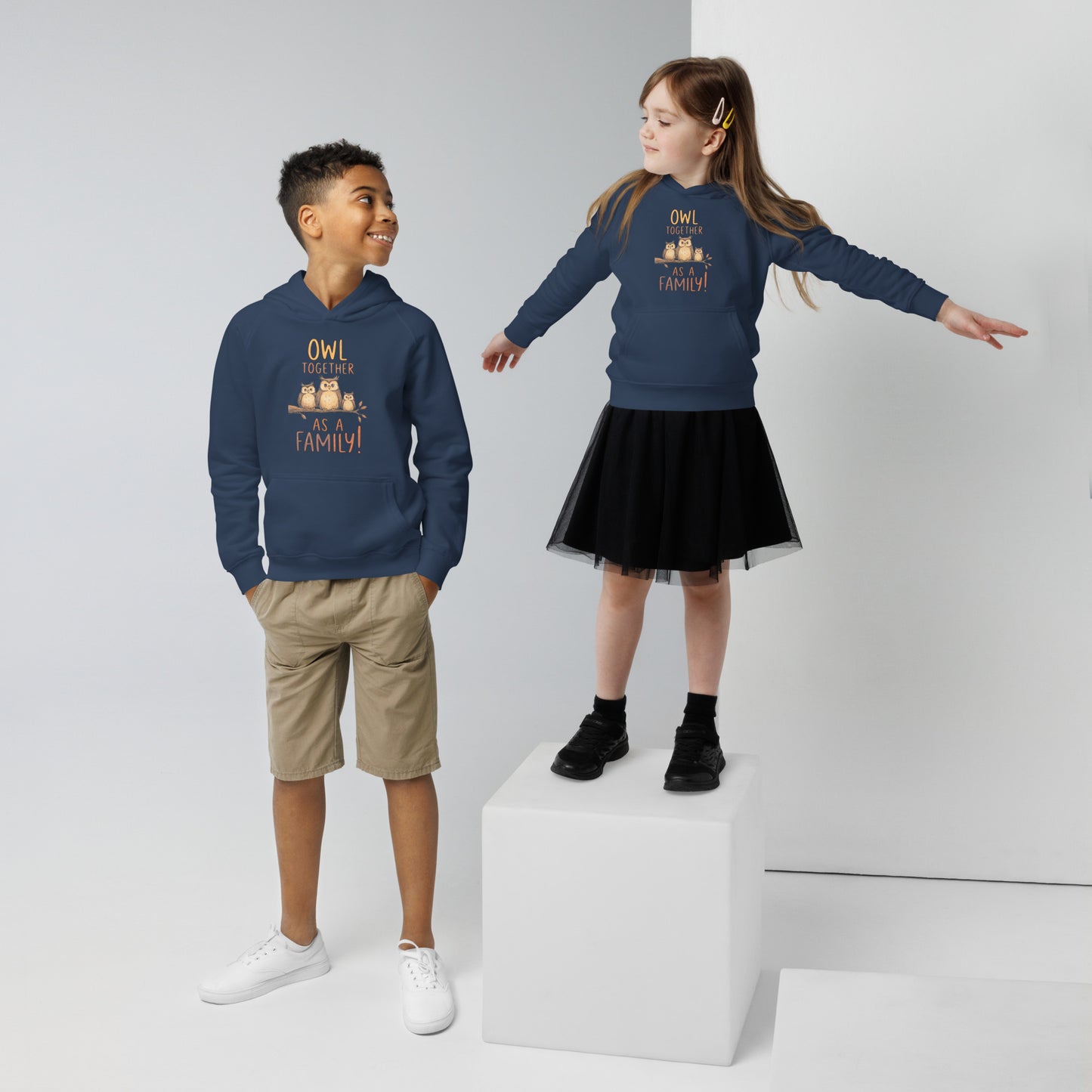 OwlNest Kids Eco Hoodie – Cozy & Conscious Comfort for Little Hoots Dudeily