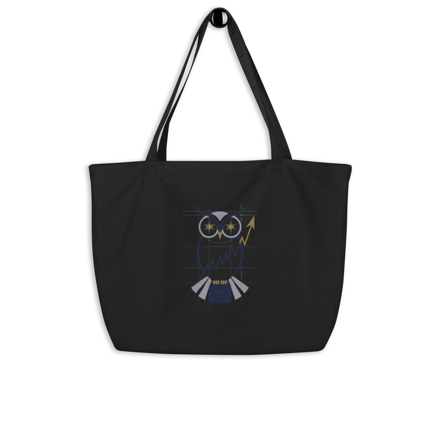 Large Organic Tote Bag: Eco-Friendly, Spacious, and Perfect for Owl Lovers Dudeily