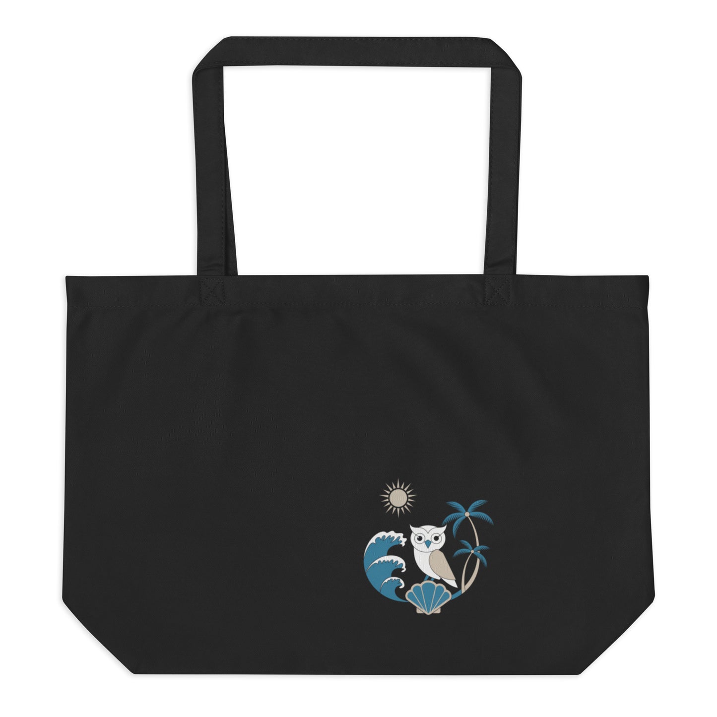 Large Organic Tote Bag: Eco-Friendly, Spacious, and Perfect for Owl Lovers Everywhere Dudeily