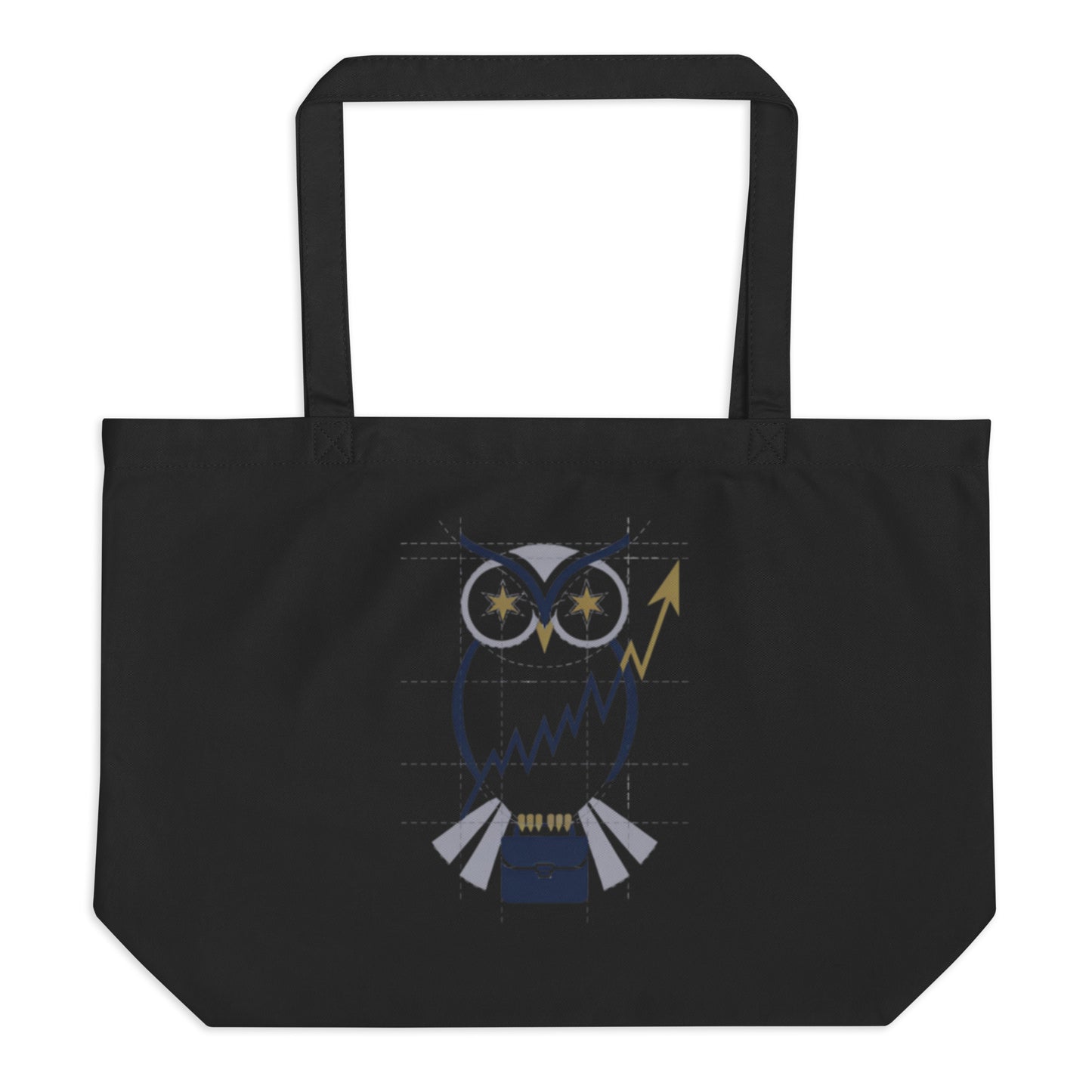 Large Organic Tote Bag: Eco-Friendly, Spacious, and Perfect for Owl Lovers Dudeily