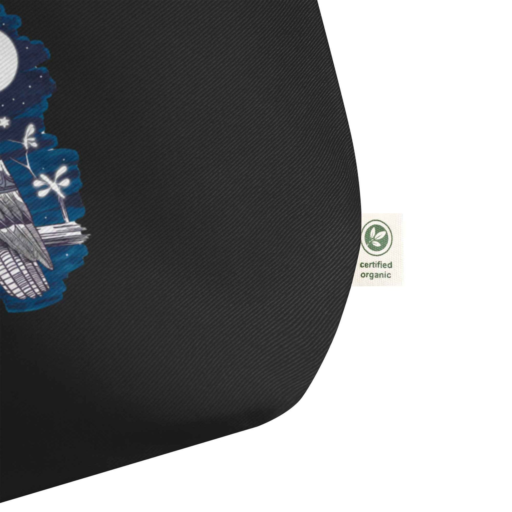 Owl Large Organic Tote Bag - Eco-Friendly, Durable & Spacious Dudeily