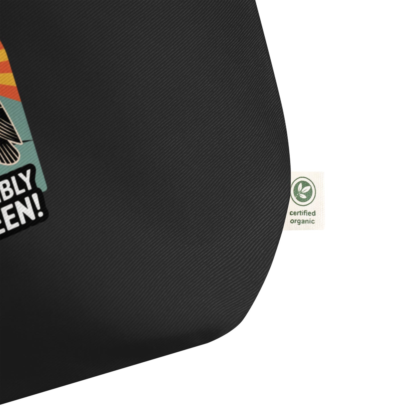 Large Organic Tote Bag | Owl Themed Sustainable & Spacious Dudeily