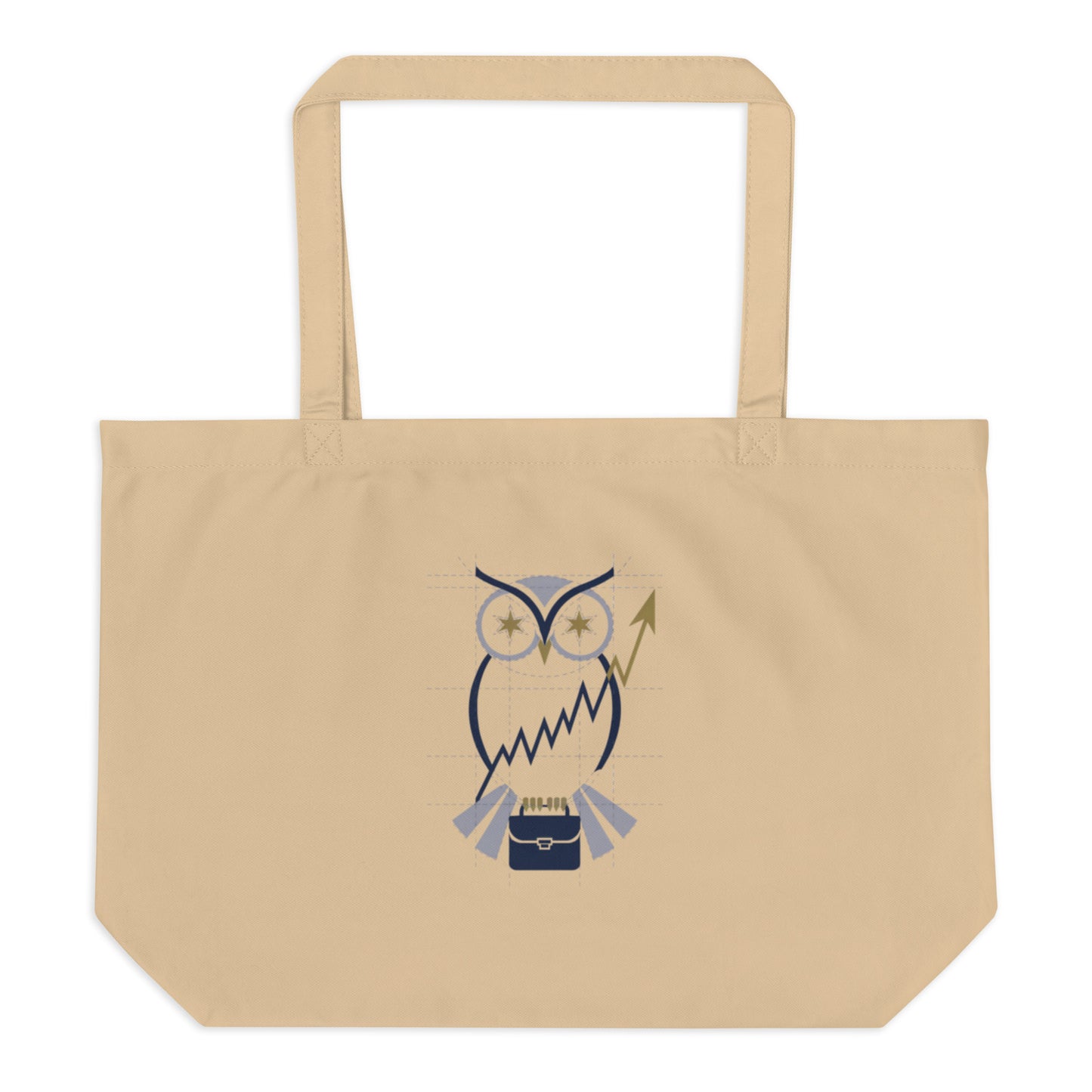 Large Organic Tote Bag: Eco-Friendly, Spacious, and Perfect for Owl Lovers Dudeily