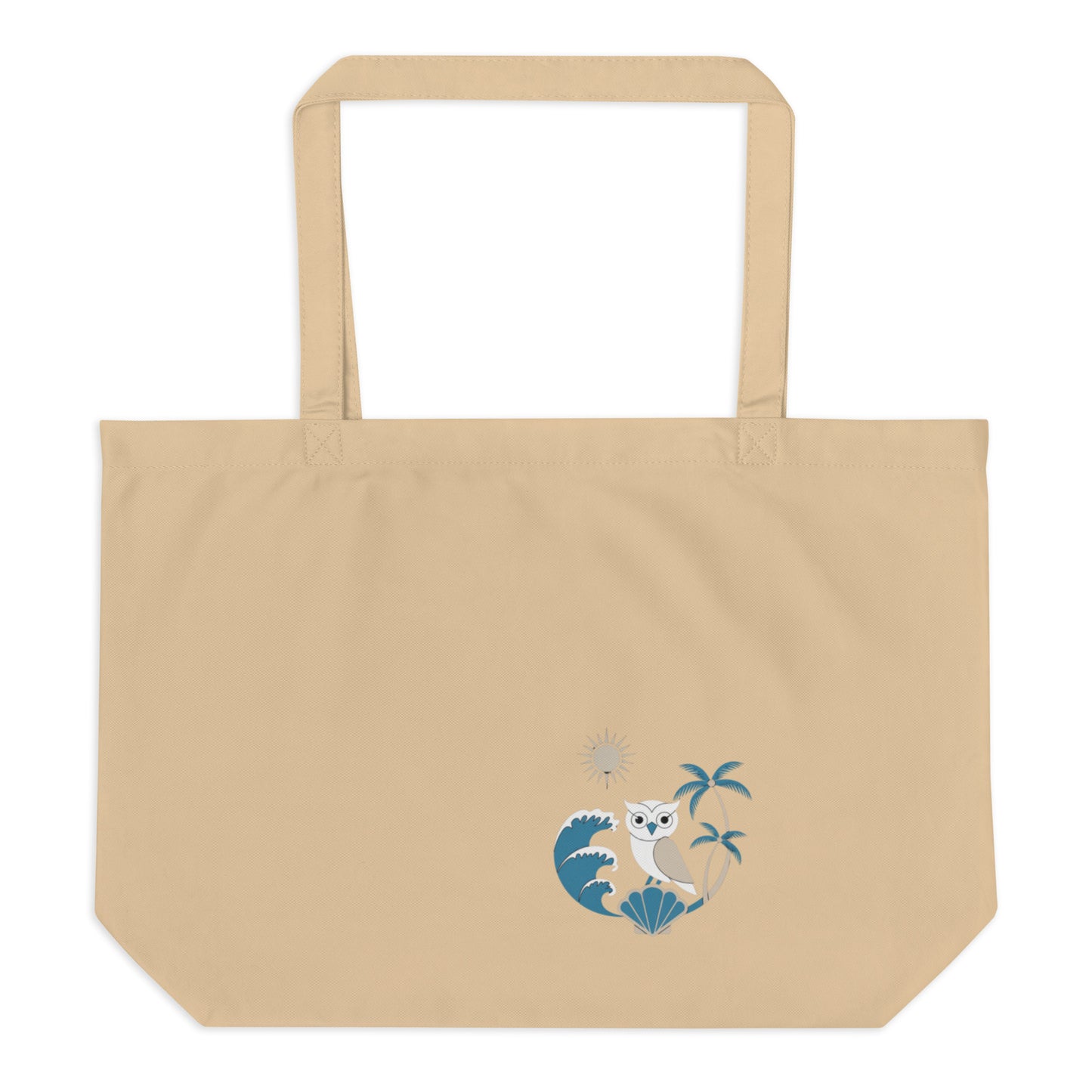 Large Organic Tote Bag: Eco-Friendly, Spacious, and Perfect for Owl Lovers Everywhere Dudeily