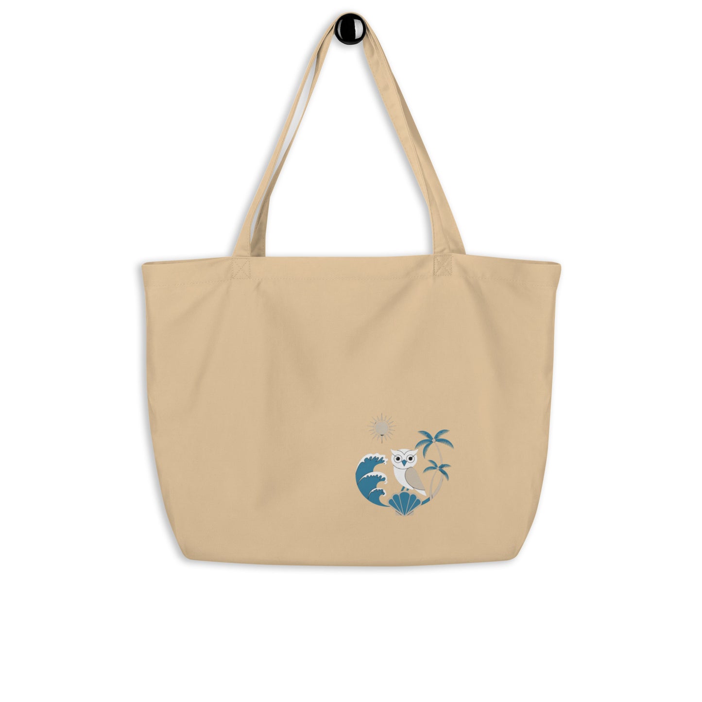 Large Organic Tote Bag: Eco-Friendly, Spacious, and Perfect for Owl Lovers Everywhere Dudeily