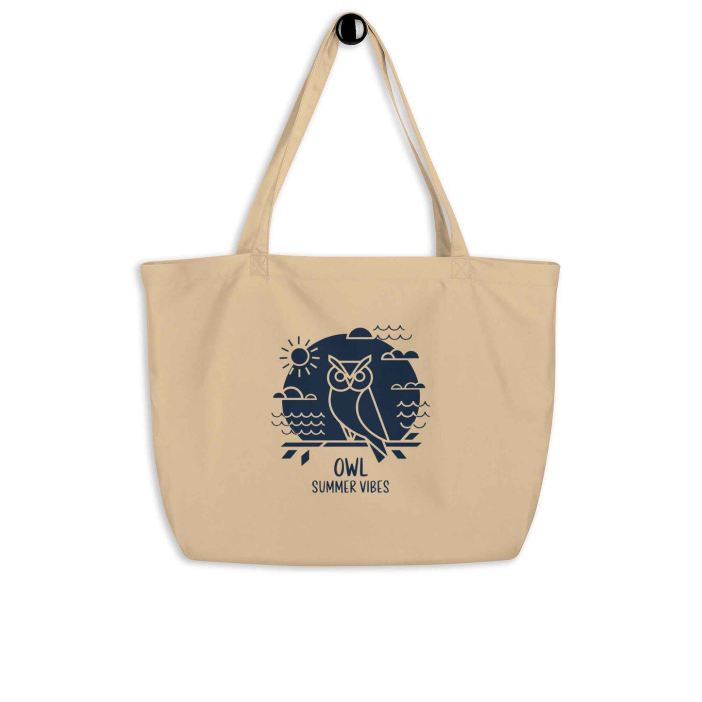 Dudeily Eco-Friendly Owl Tote Bag – Sustainable Summer Vibes Default Title Dudeily