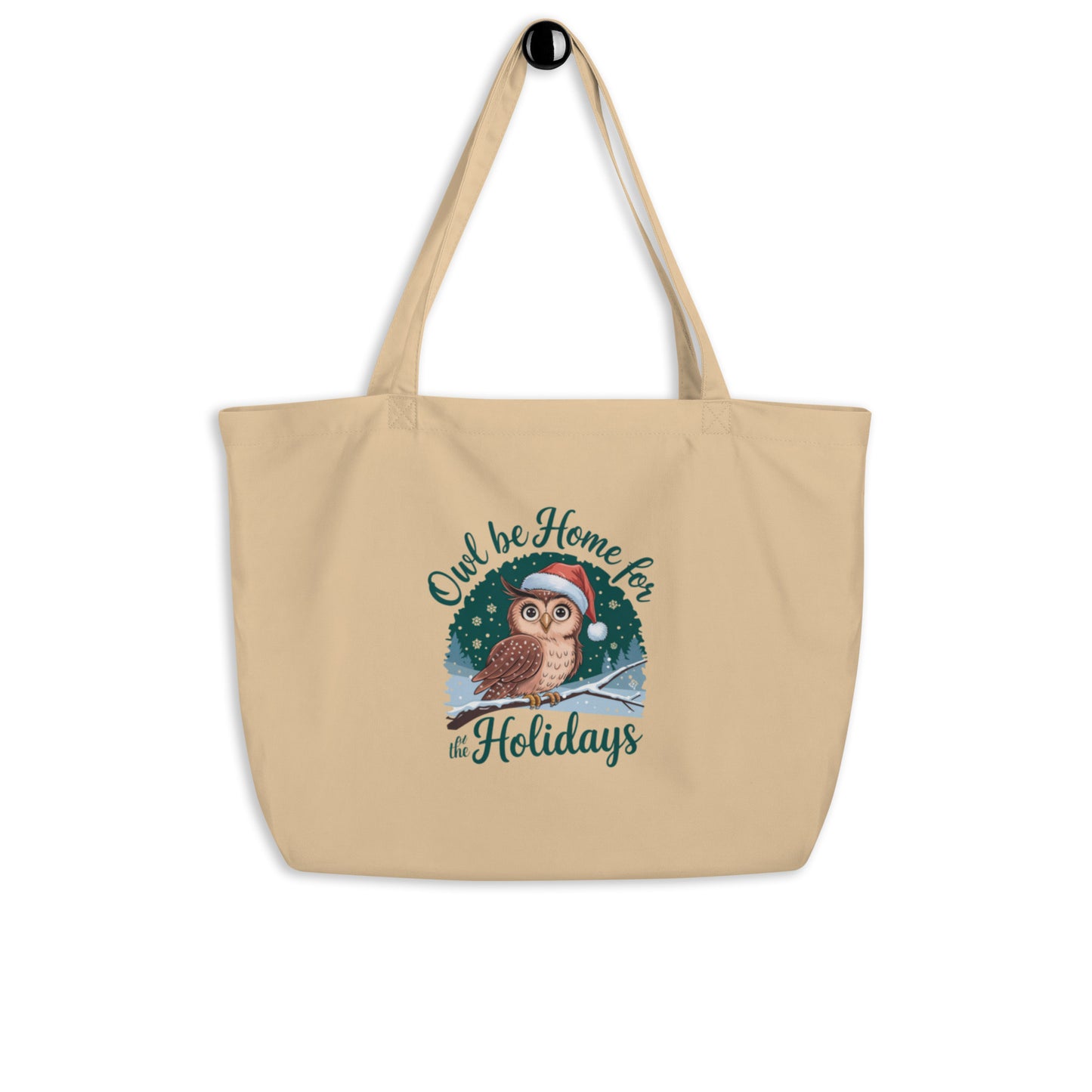 Large Organic Tote Bag: Spacious, Durable, and Eco-Friendly for Everyday Use Oyster Dudeily