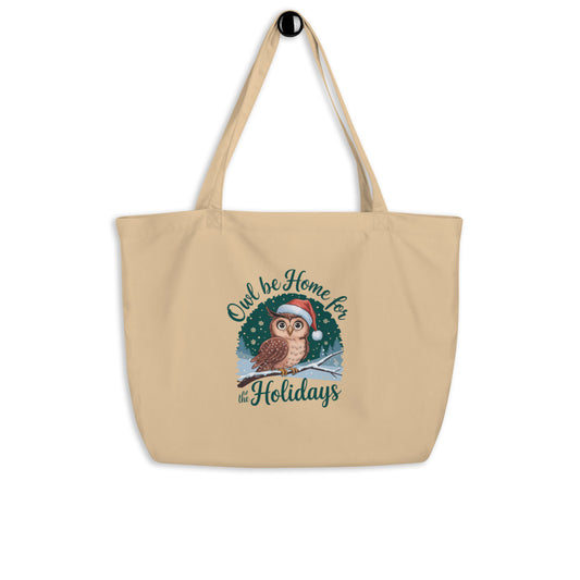 Large Organic Tote Bag: Spacious, Durable, and Eco-Friendly for Everyday Use Oyster Dudeily