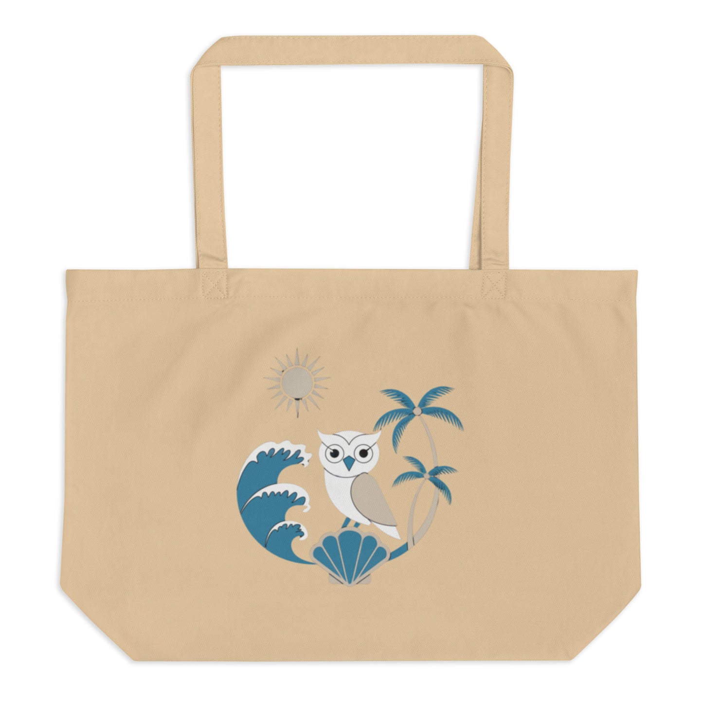 Large Organic Tote Bag: Eco-Friendly, Spacious, and Perfect for Owl Lovers Everywhere Dudeily