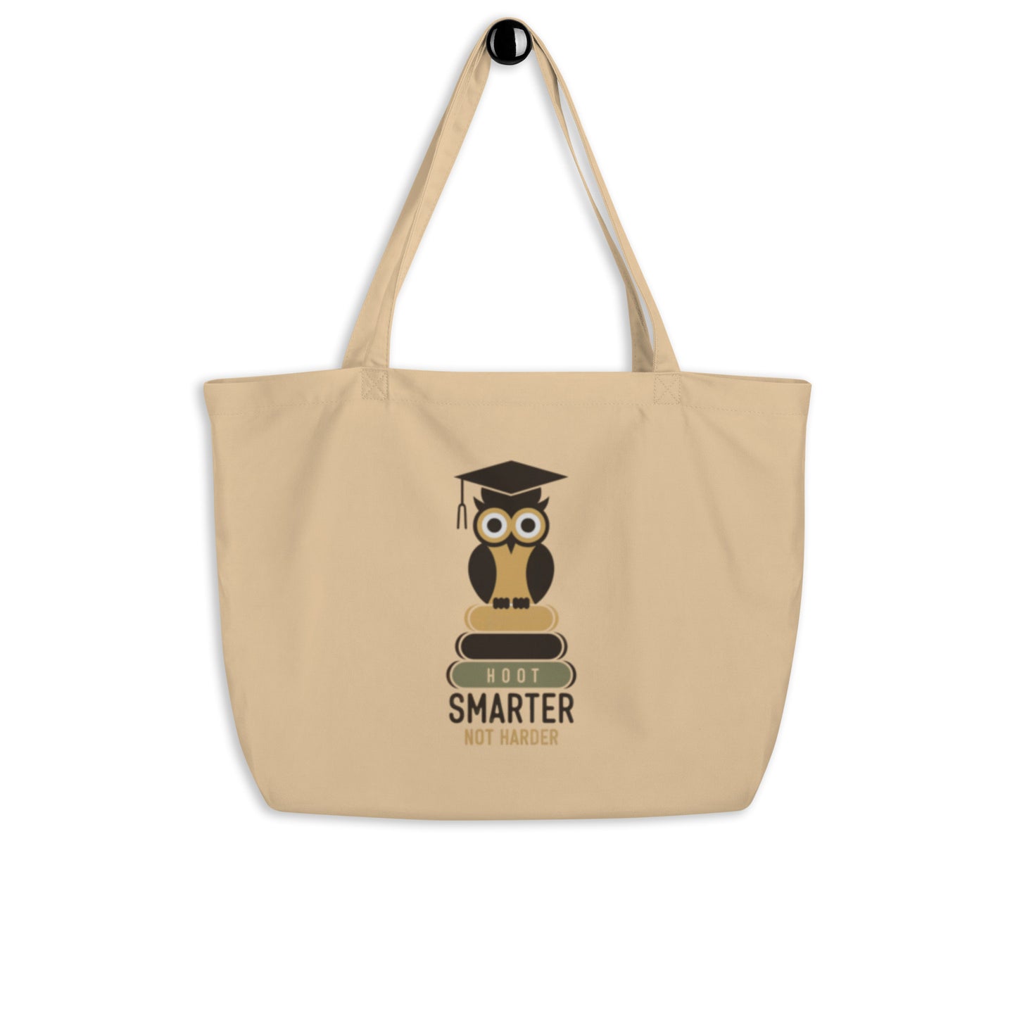 Large Organic Owl Tote Bag | Owl themed Sustainable Fashion & Spacious Design Default Title Dudeily