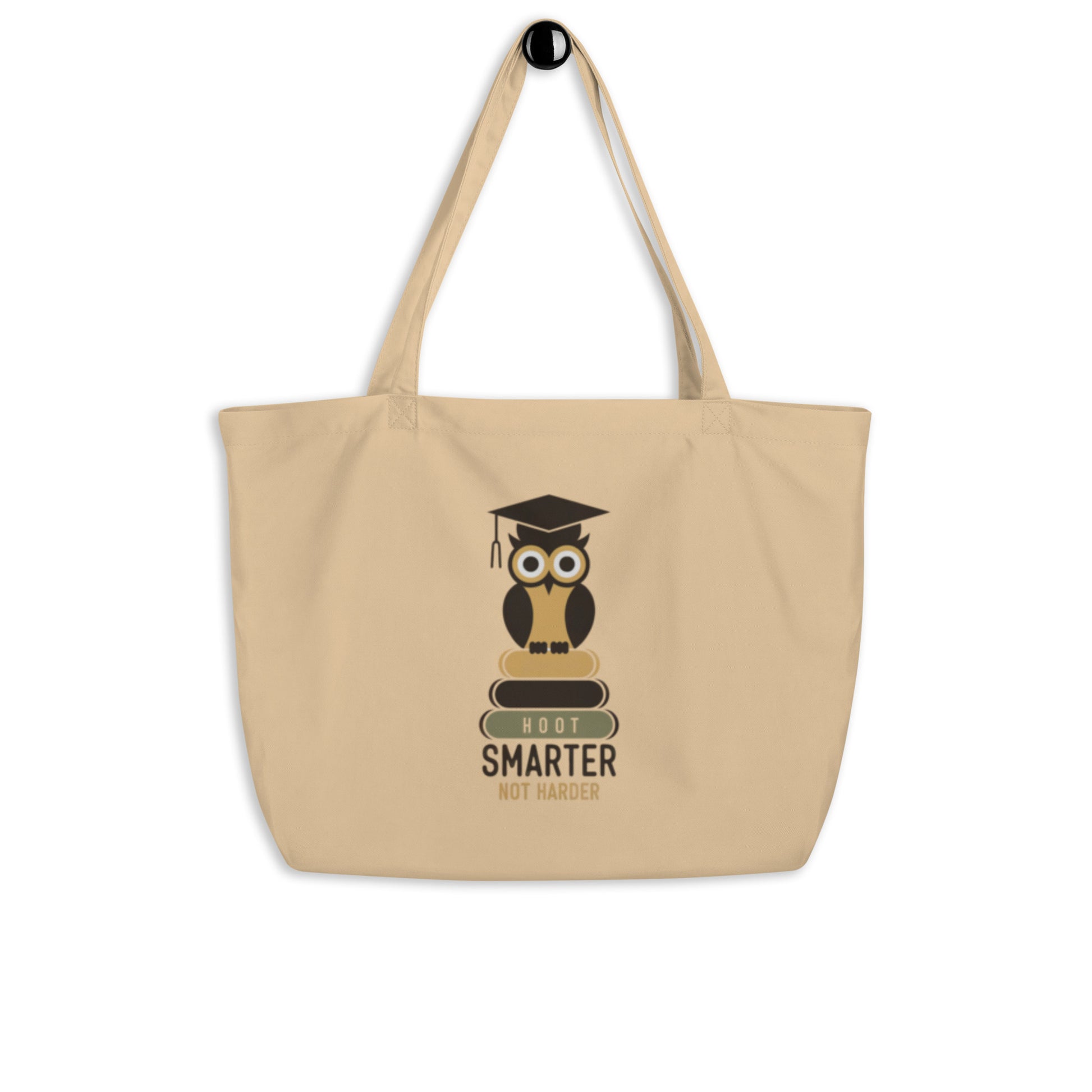 Large Organic Owl Tote Bag | Owl themed Sustainable Fashion & Spacious Design Default Title Dudeily