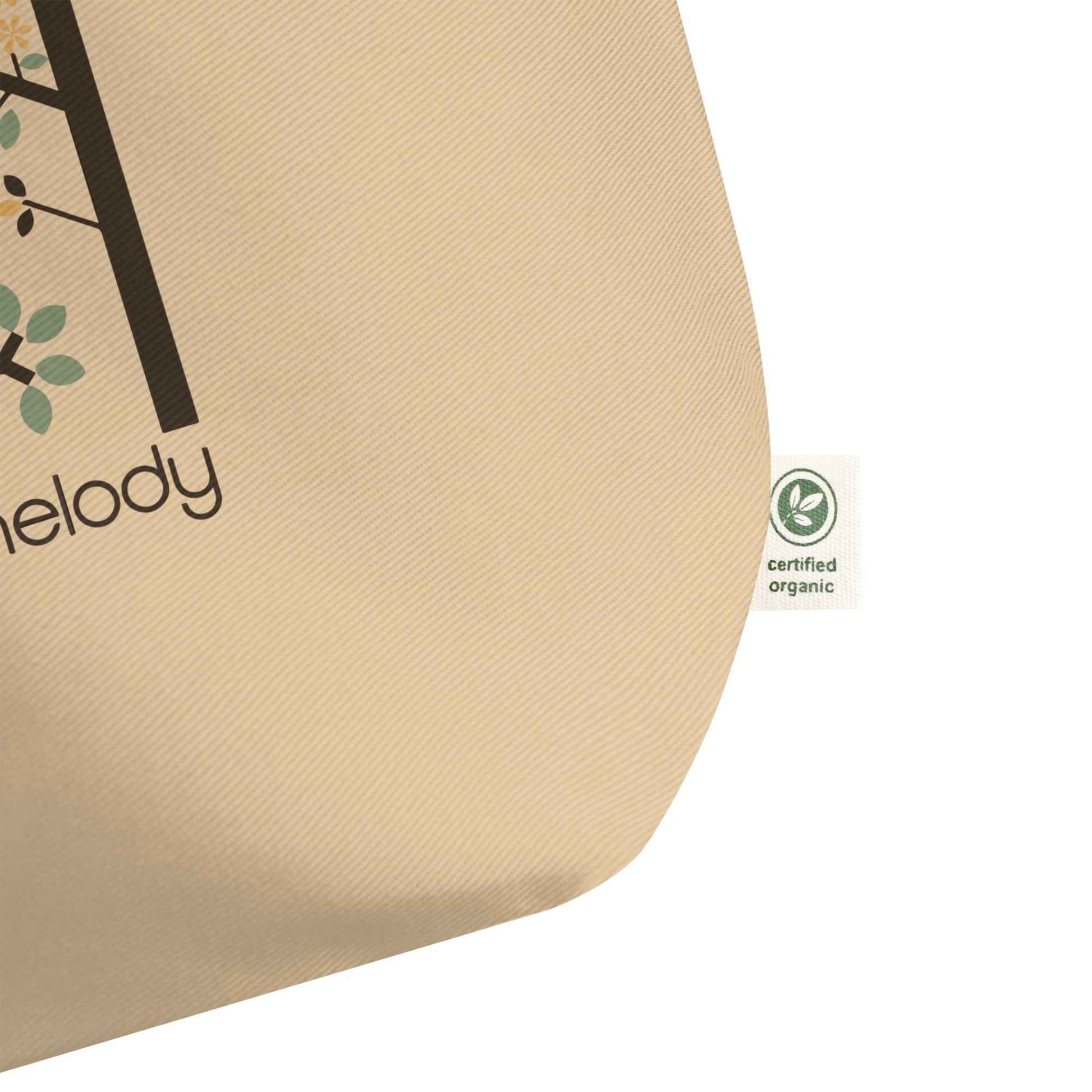 Large Organic Tote Bag: Owl Themed Spacious, Durable, and Eco-Friendly Dudeily